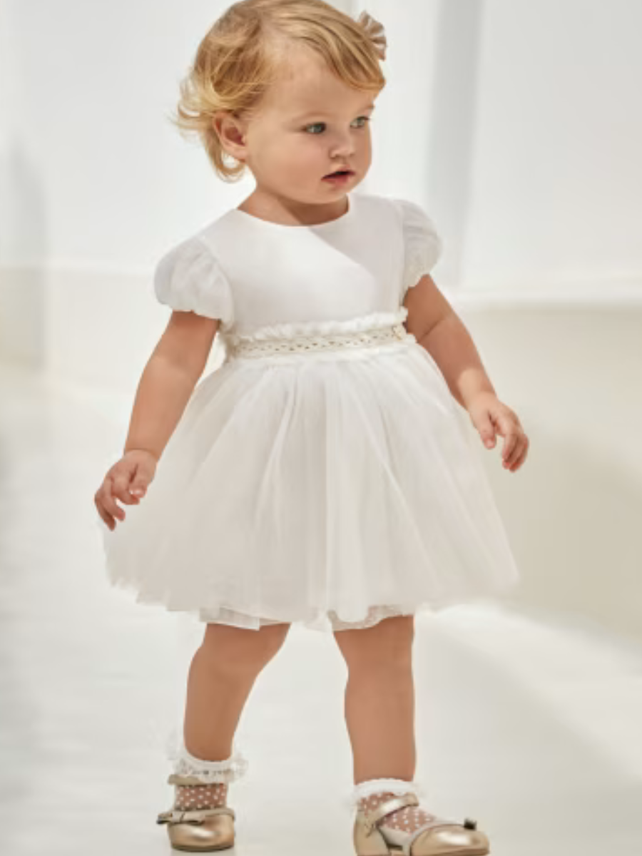 Mayoral Baby Pleated Tulle Dress NorthGirls