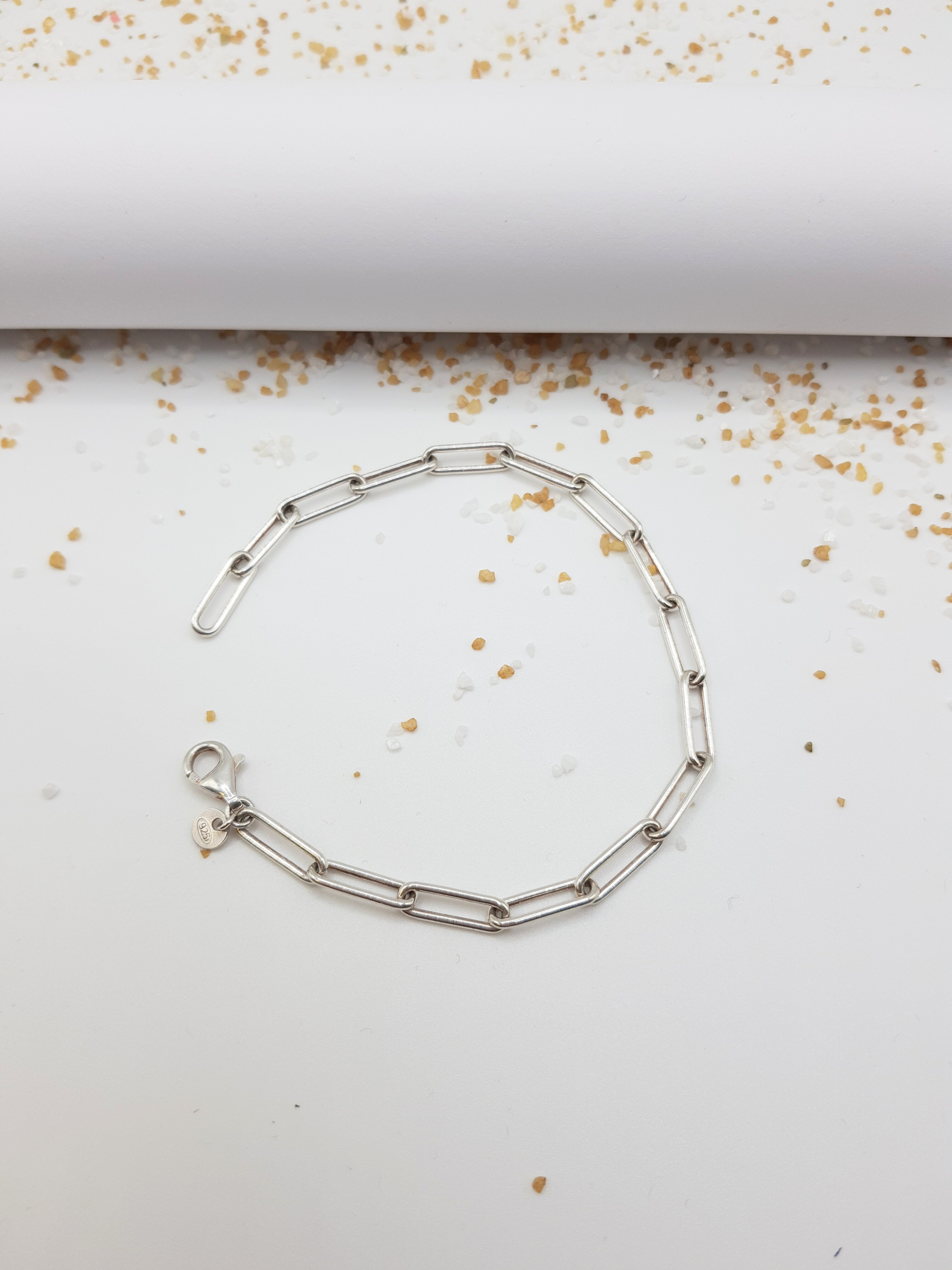 Rose Collection Medium Chain Bracelet _Sterling Silver B001