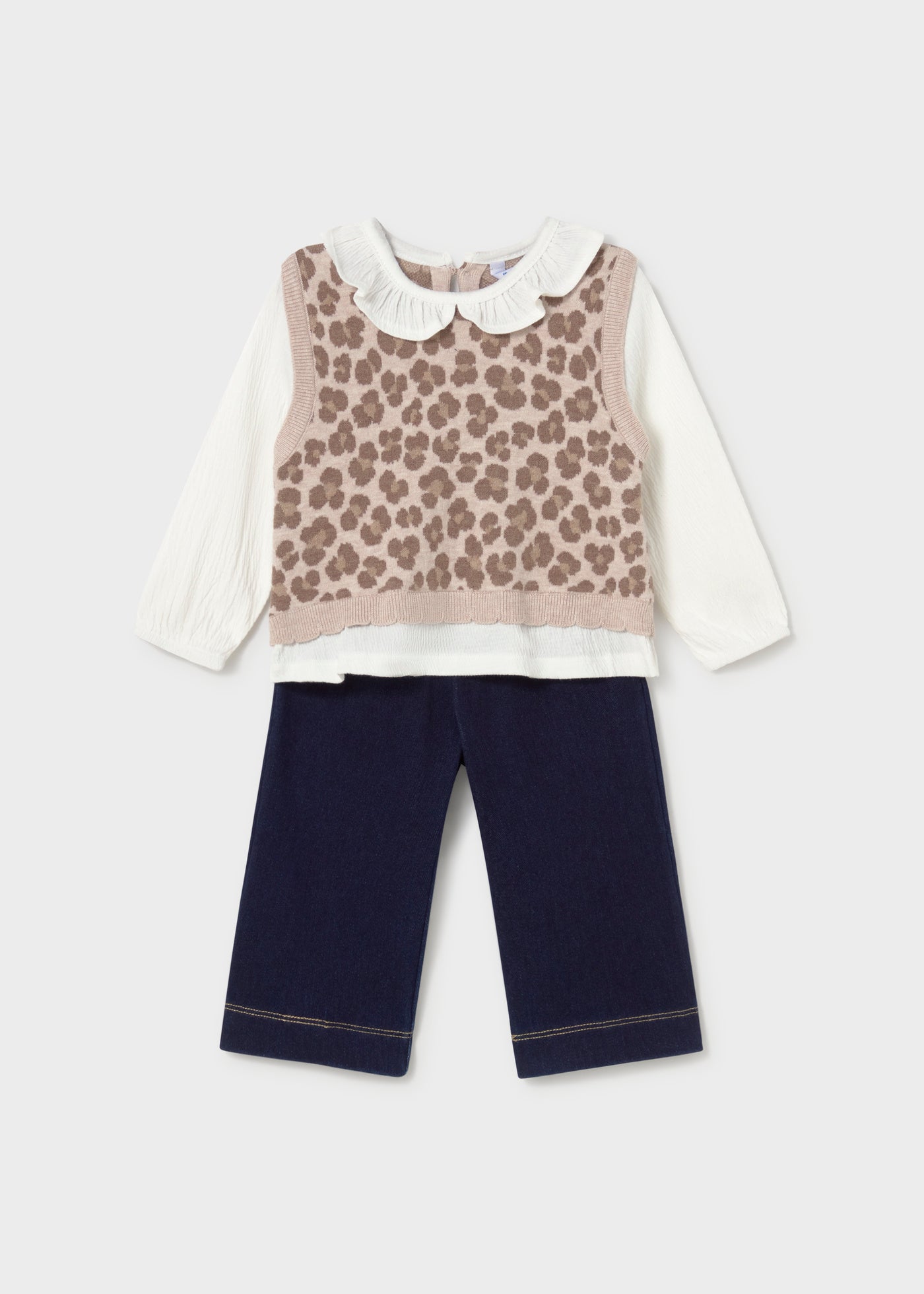 Mayoral Baby Girls Vest & Pants Set