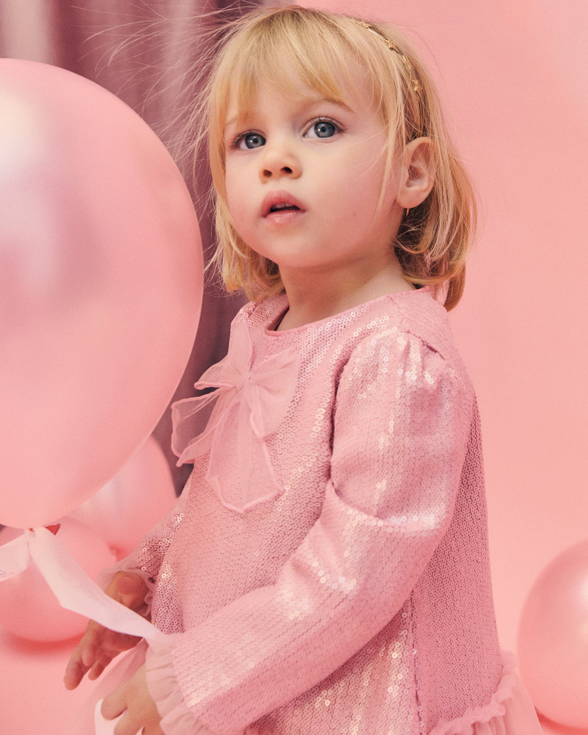Abel & Lula Baby Girls Sequin Dress