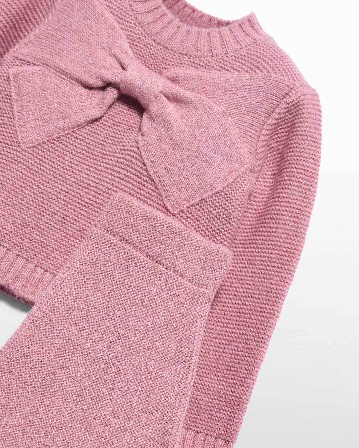 Abel & Lula Girls Skirt with Bow Top Set
