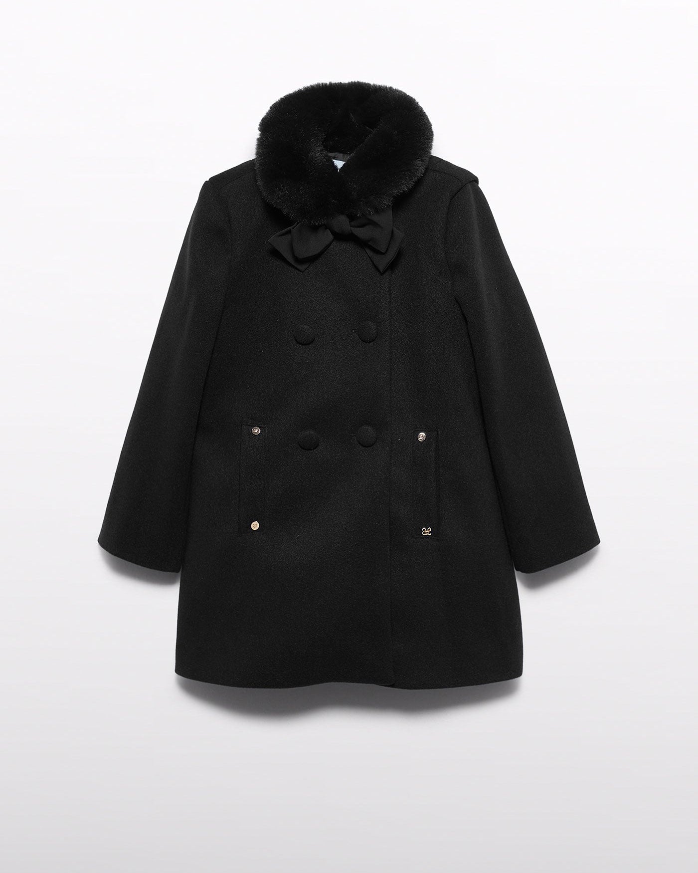 Abel & Lula Girls Wool Coat