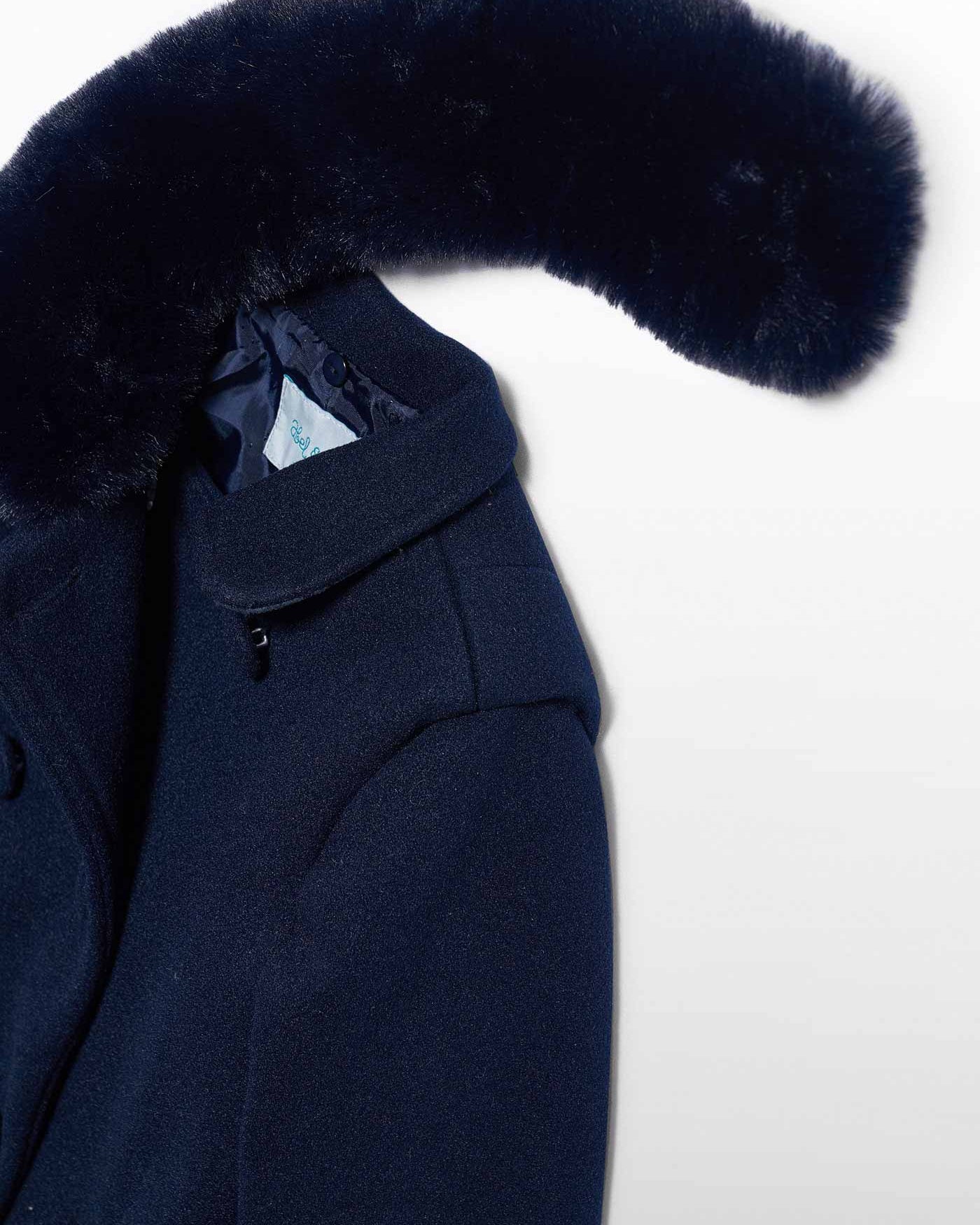 Abel & Lula Girls Wool Coat