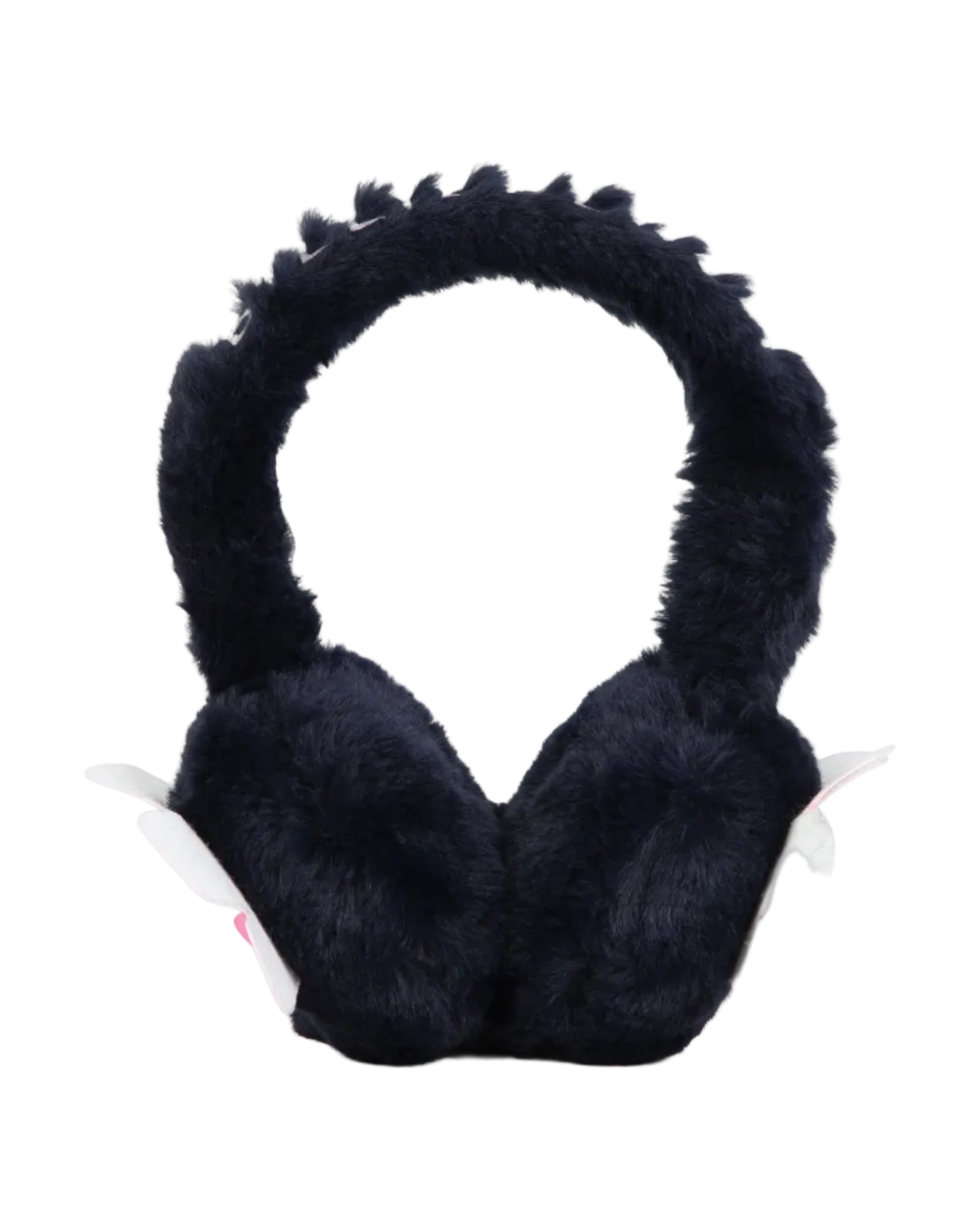 Billie Blush Girls Haux Fur Heart Earmuffs