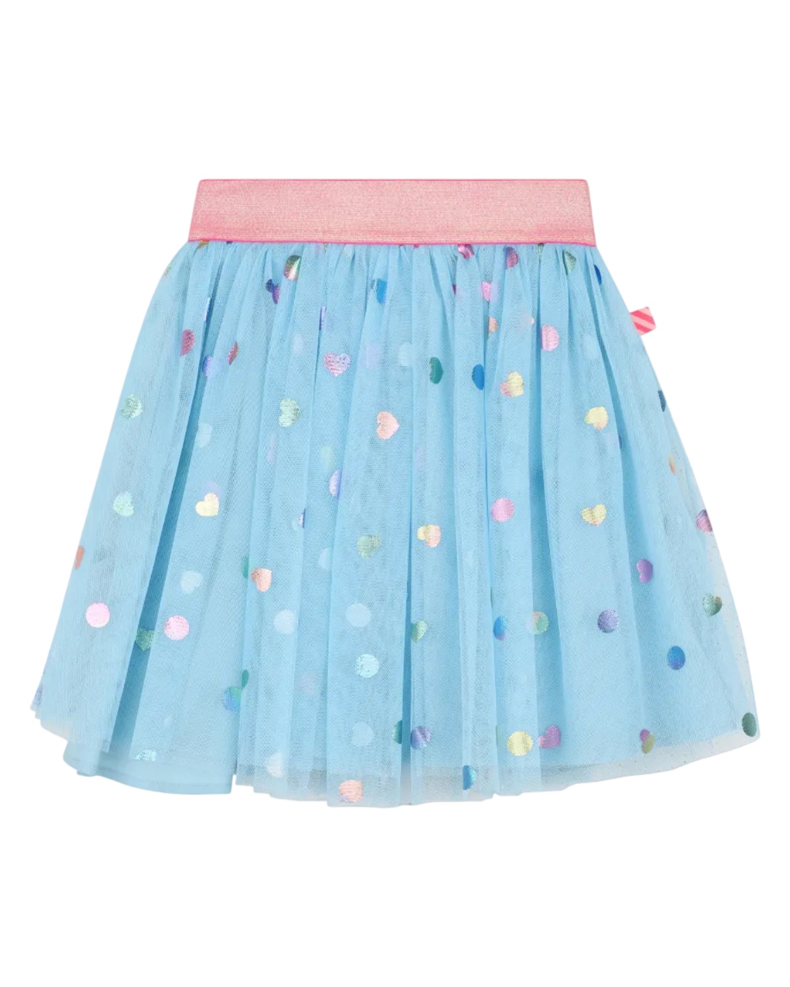 Billie Blush Girls Mesh Skirt