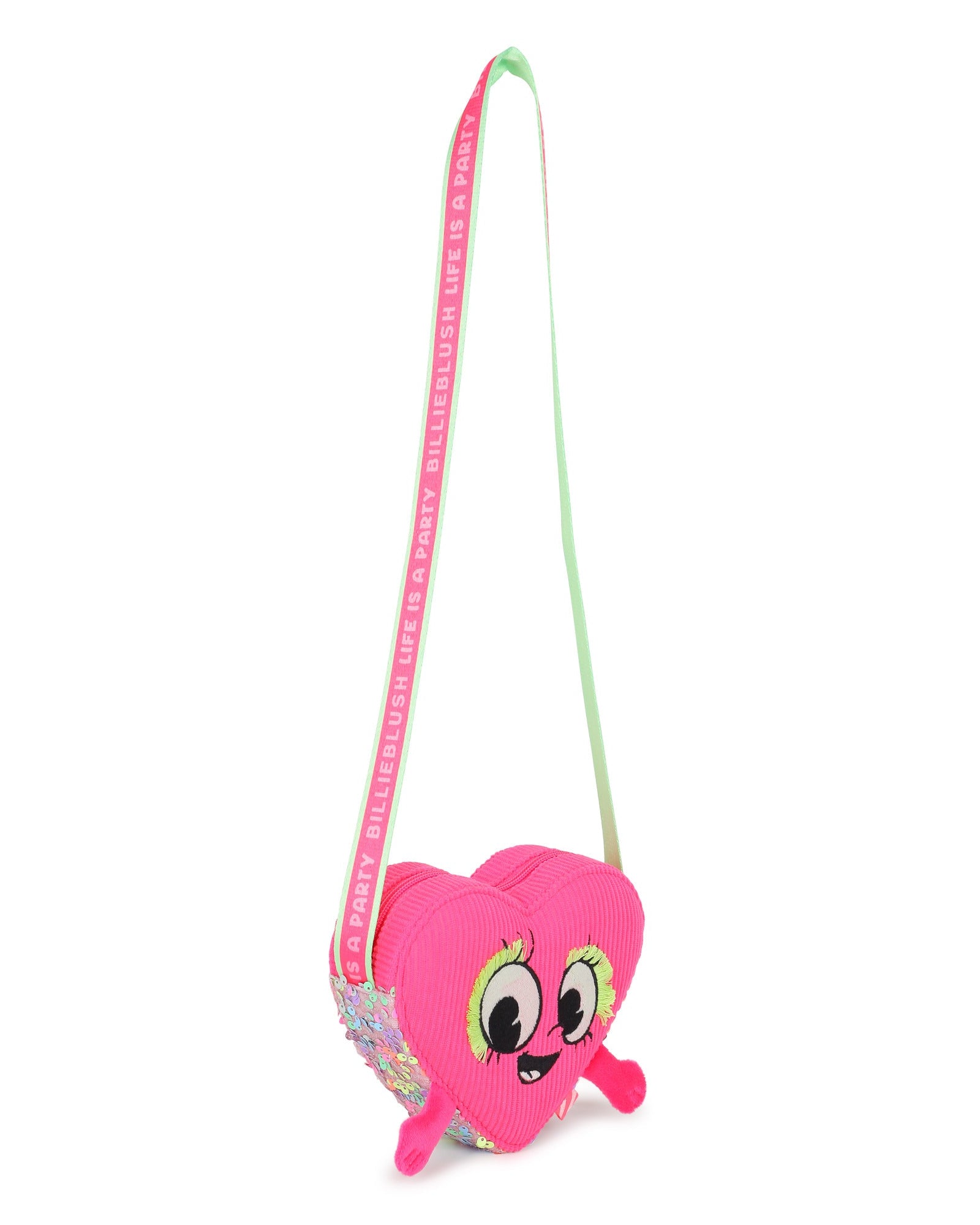Billieblush Girls Heart Face Bag