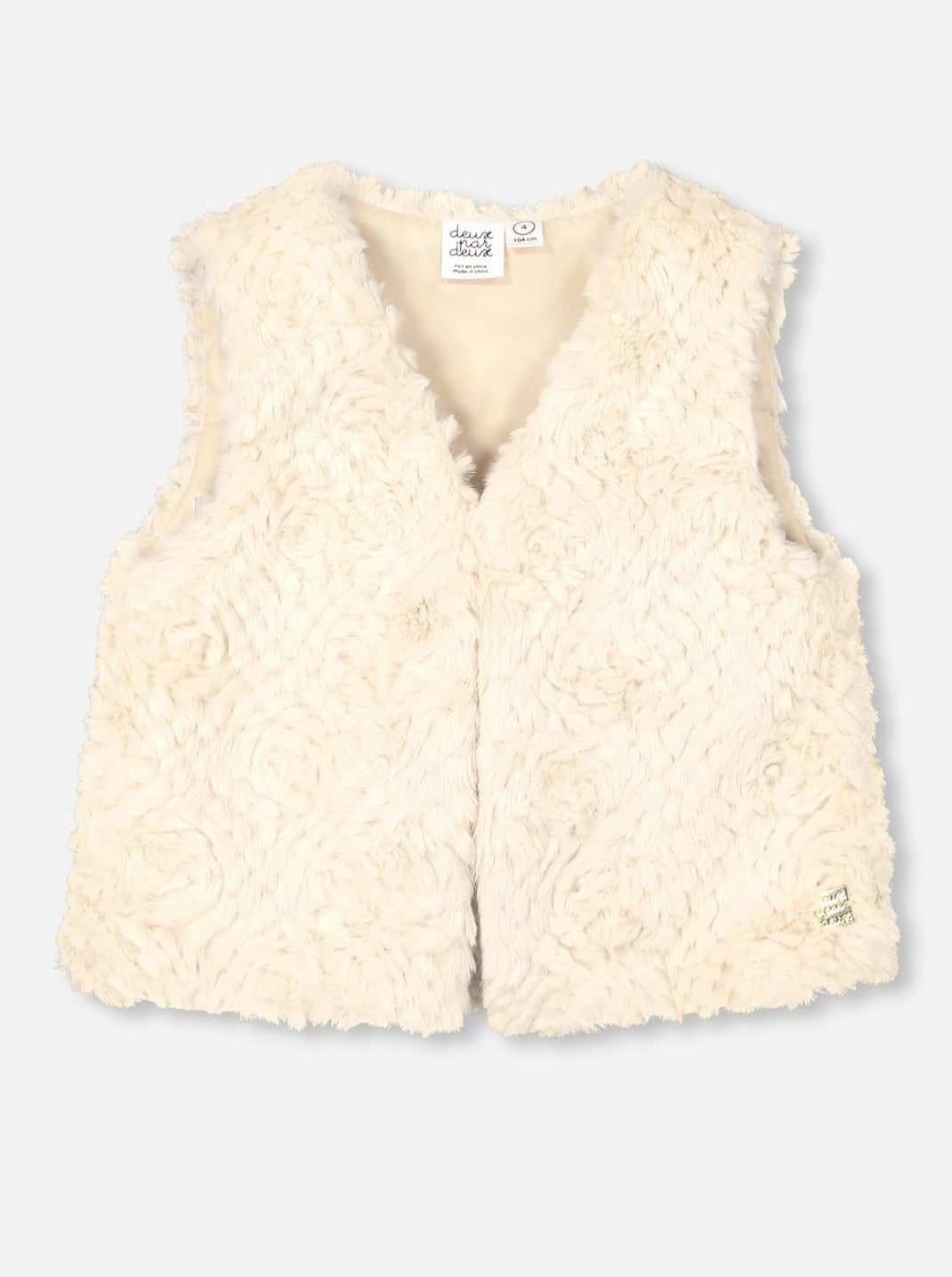 Off white shop faux fur vest