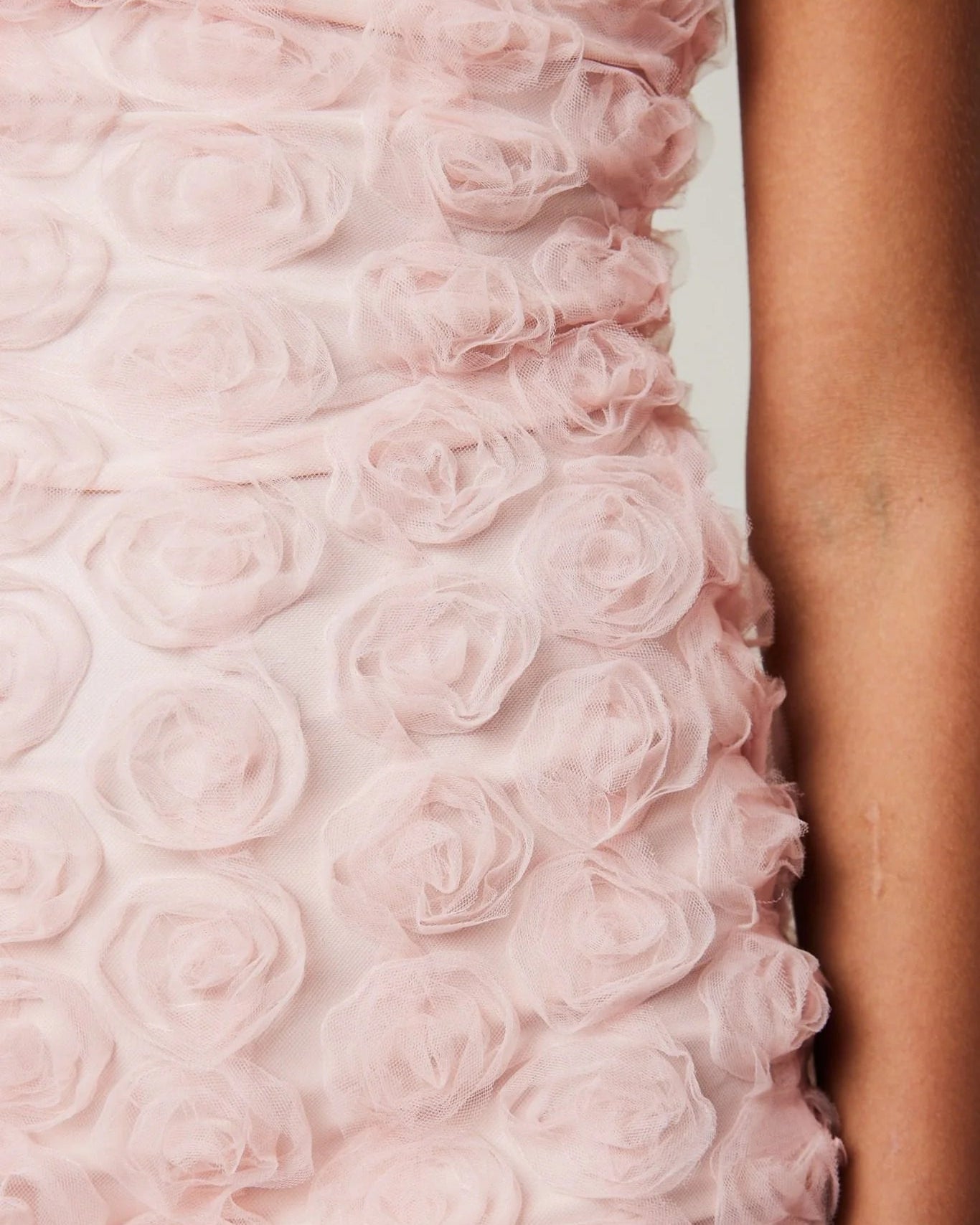 Goldrush Girls Lydia Strapless Rose Dress