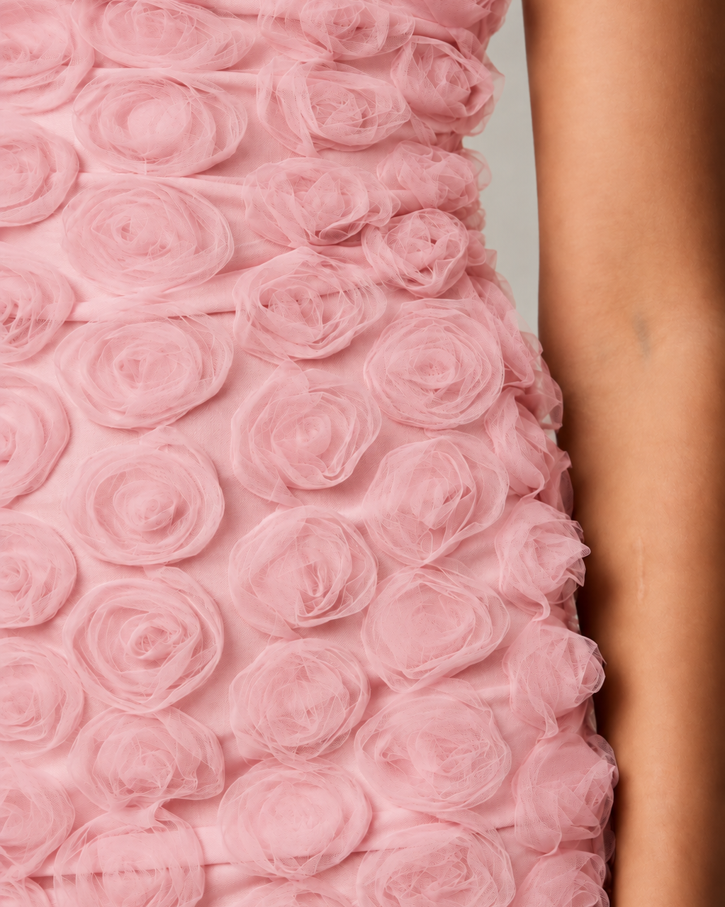 Goldrush Girls Lydia Strapless Rose Dress