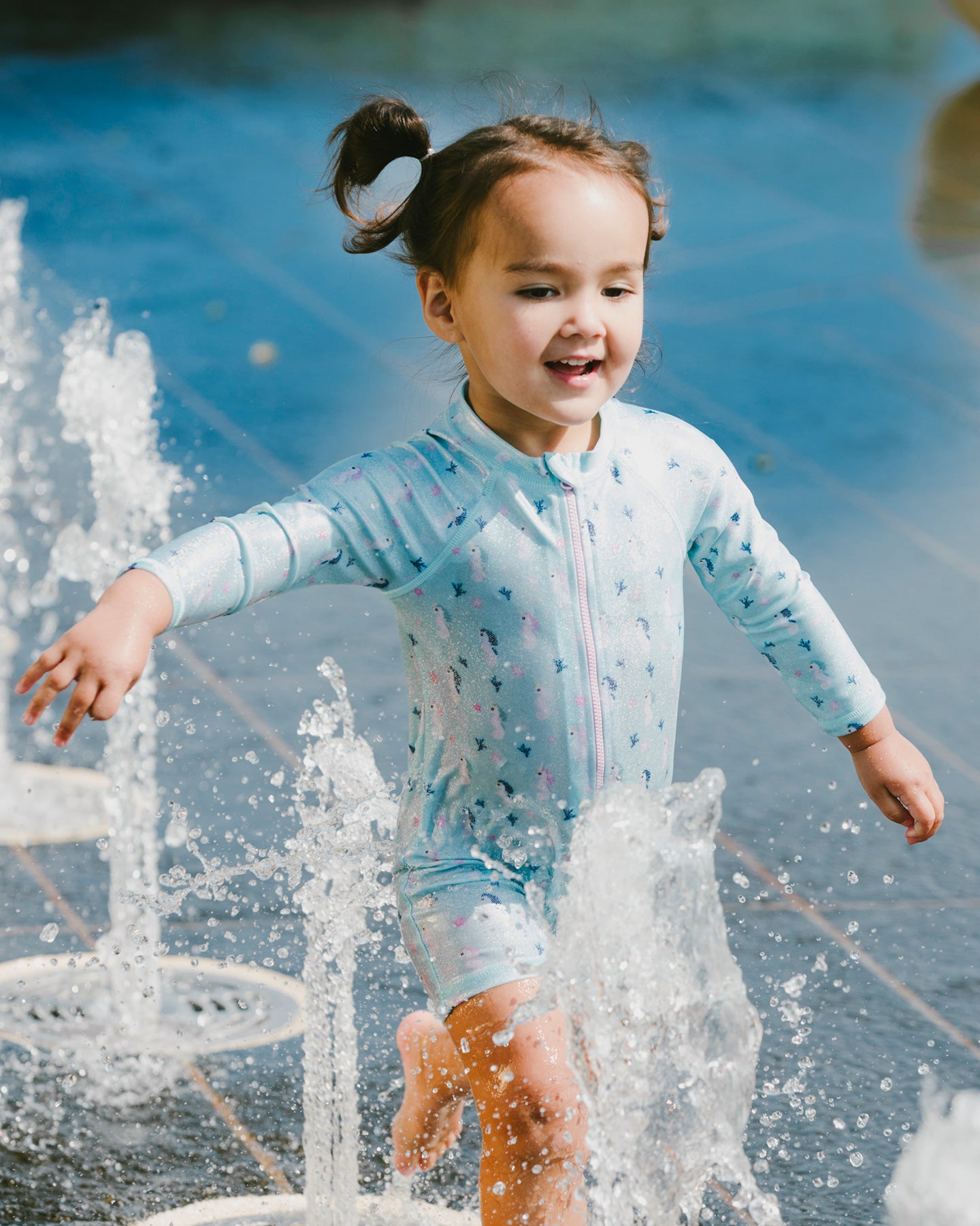 Deux Par Deux Baby Girls Swimsuit_ H30OG60