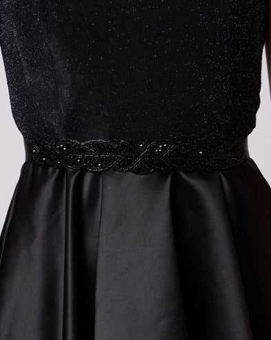 Un Deux Trois BEADED Satin Belts _ J4229