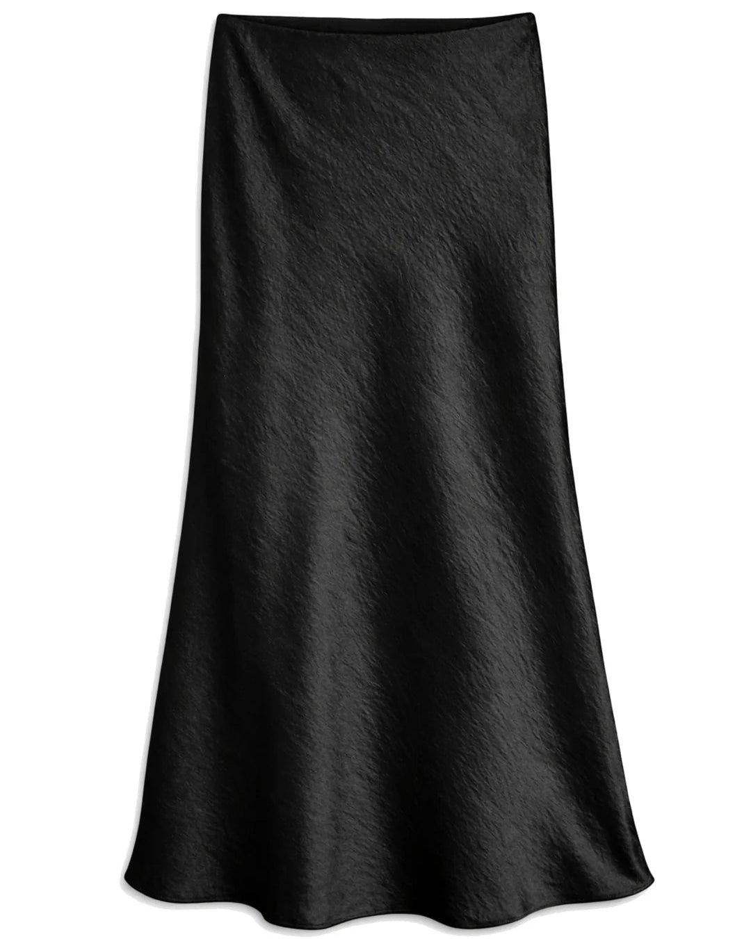 KatieJ Girls Anastasia Solid Satin Maxi Skirt