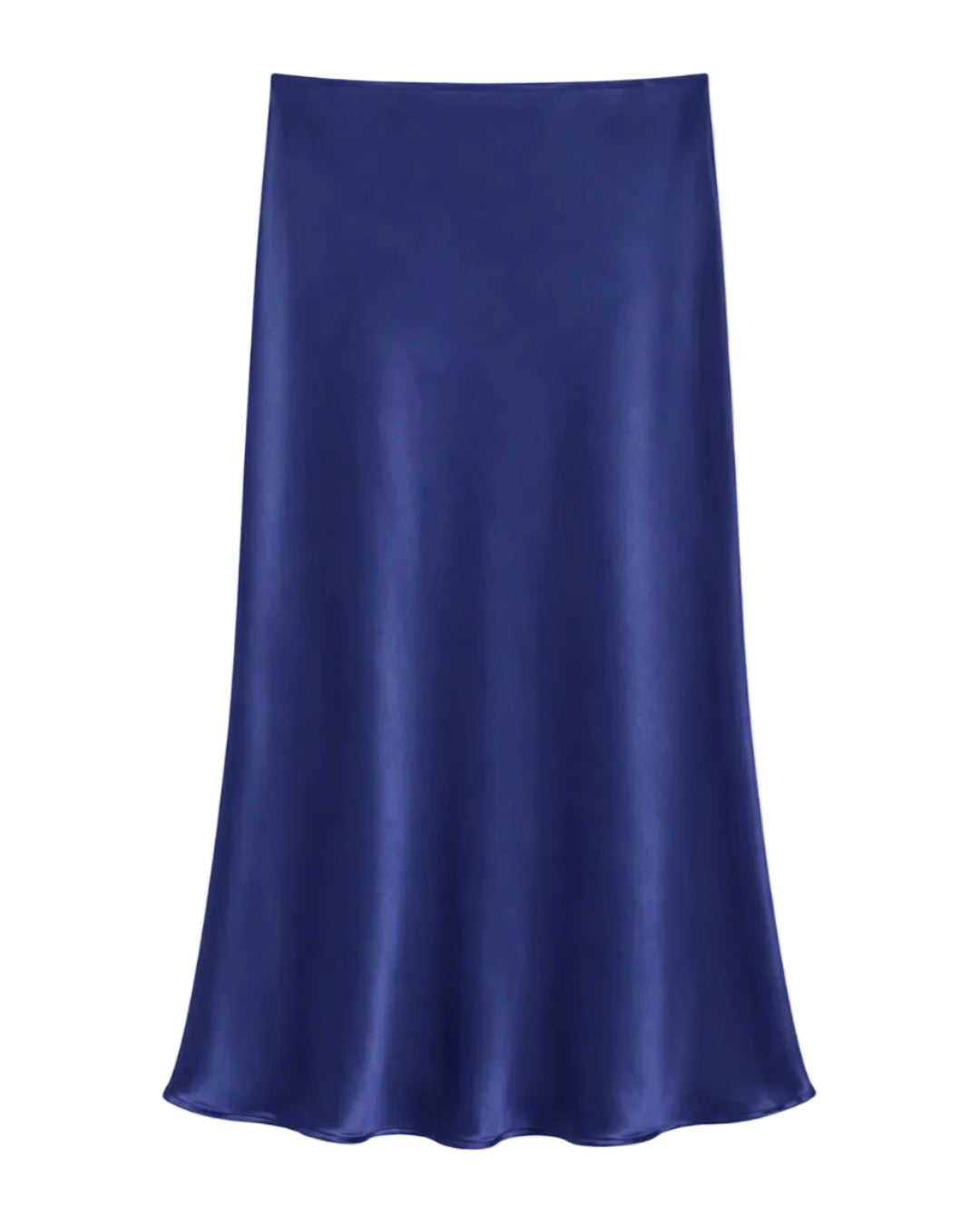 KatieJ Girls Anastasia Solid Satin Maxi Skirt