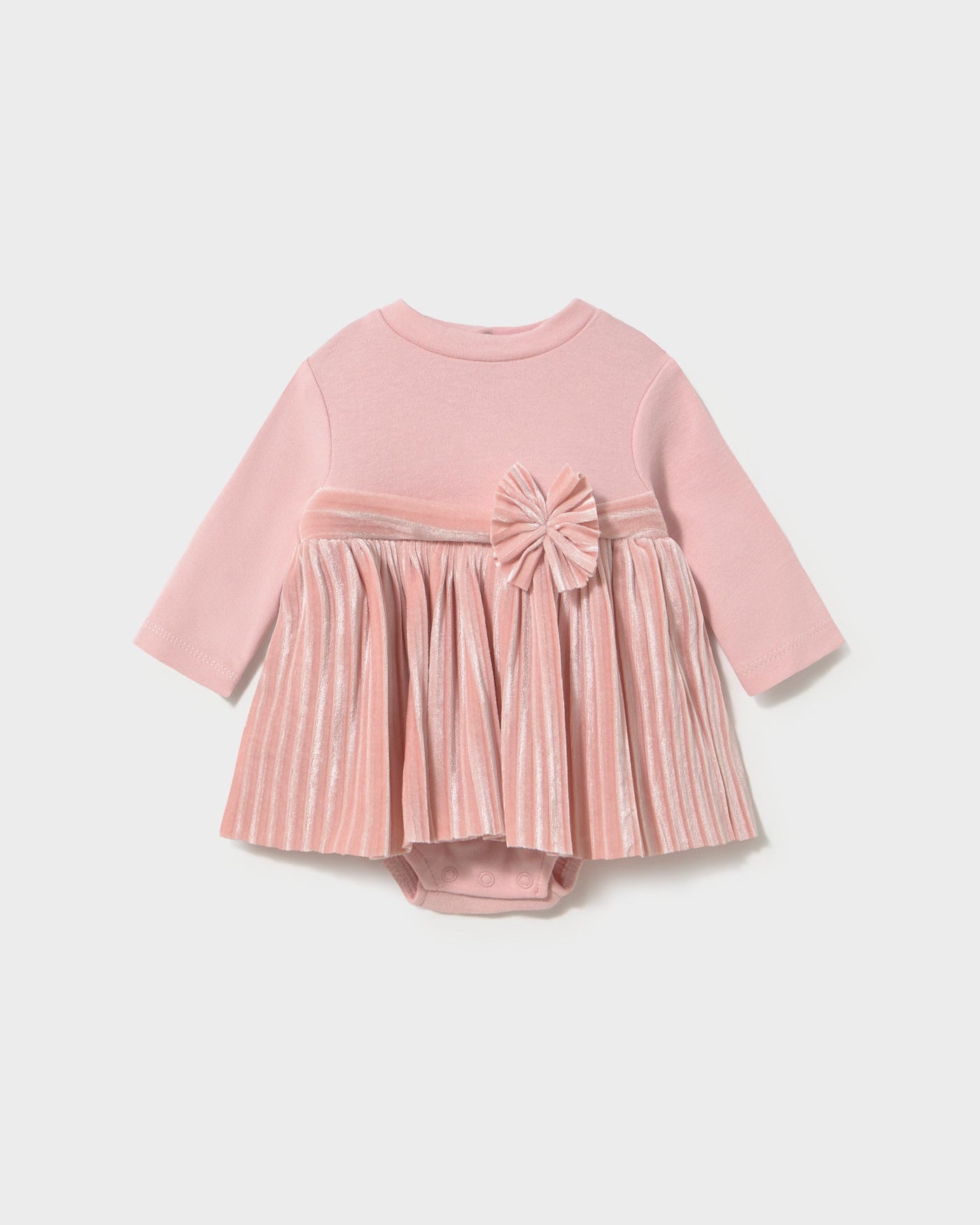 Mayoral Baby Girls Pleated Dress rose