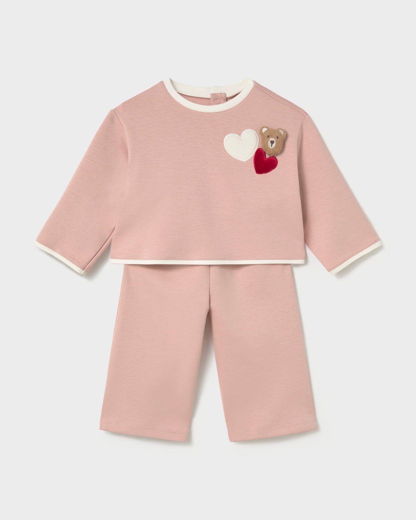 Mayoral Baby Girls Sweater & Pants Set blush