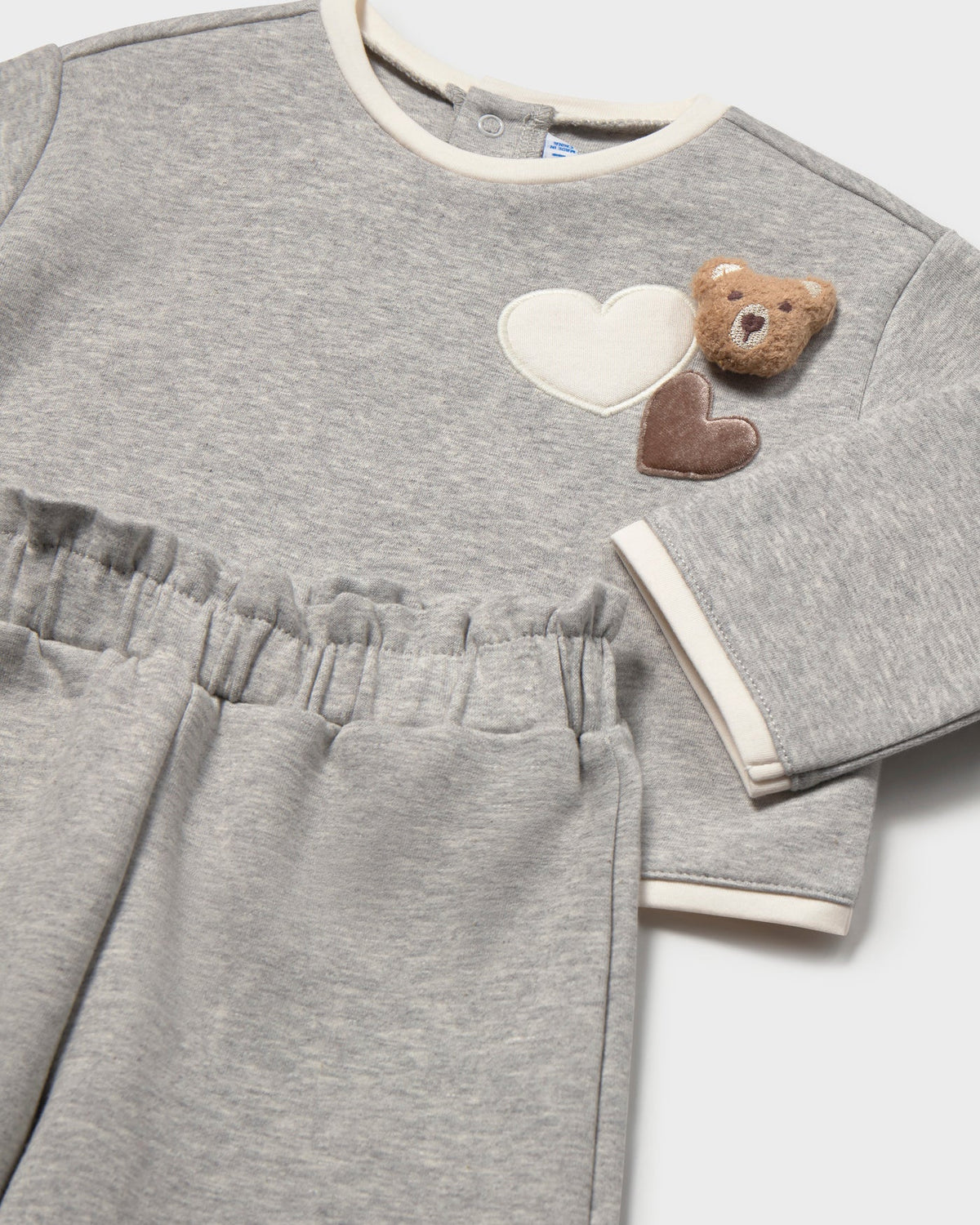 Mayoral Baby Girls Sweater & Pants Set grey