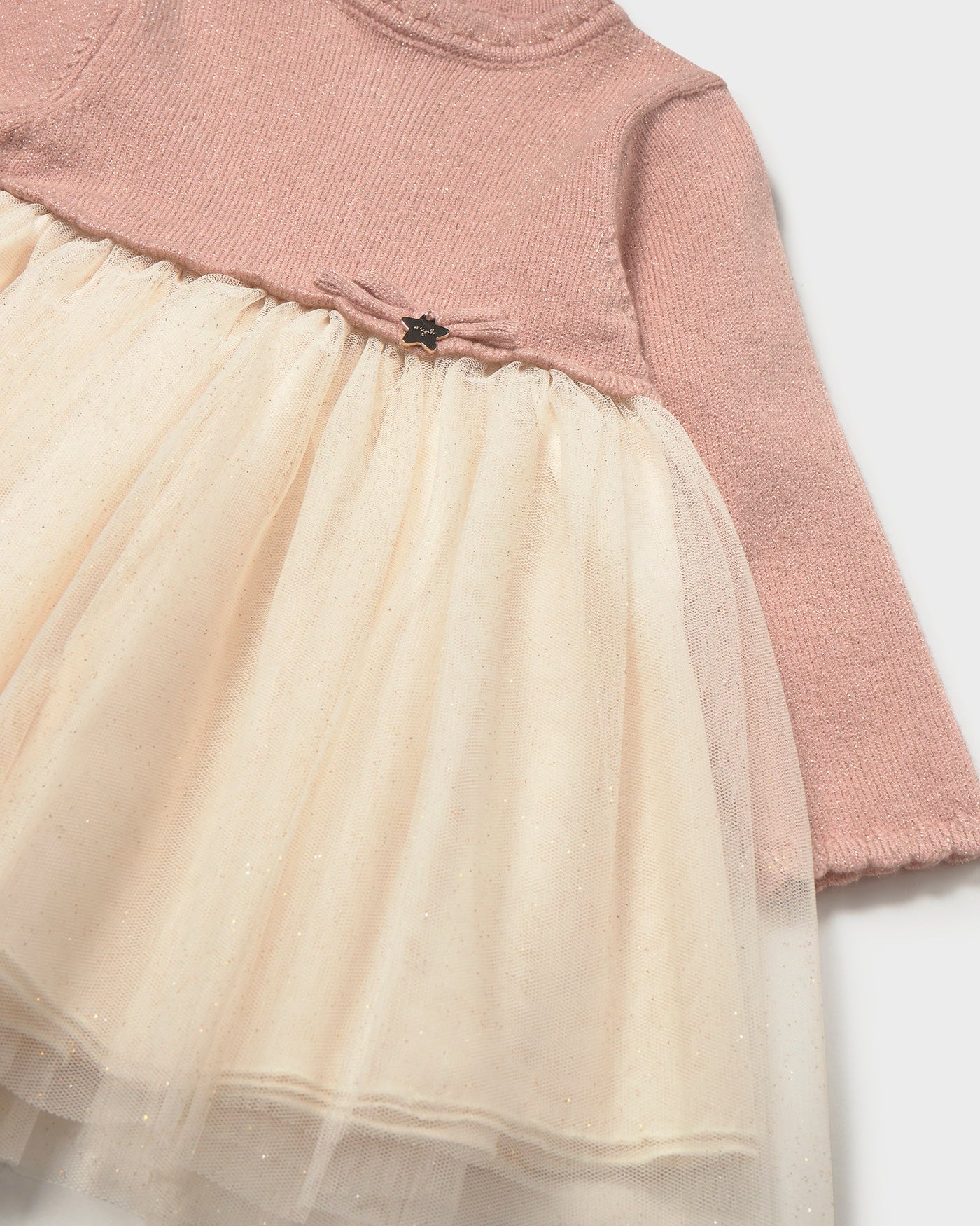Mayoral Baby Girls Tulle Dress BLUSH