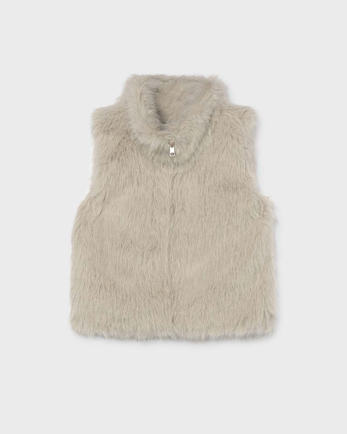 Mayoral Girls Faux Fur Vest