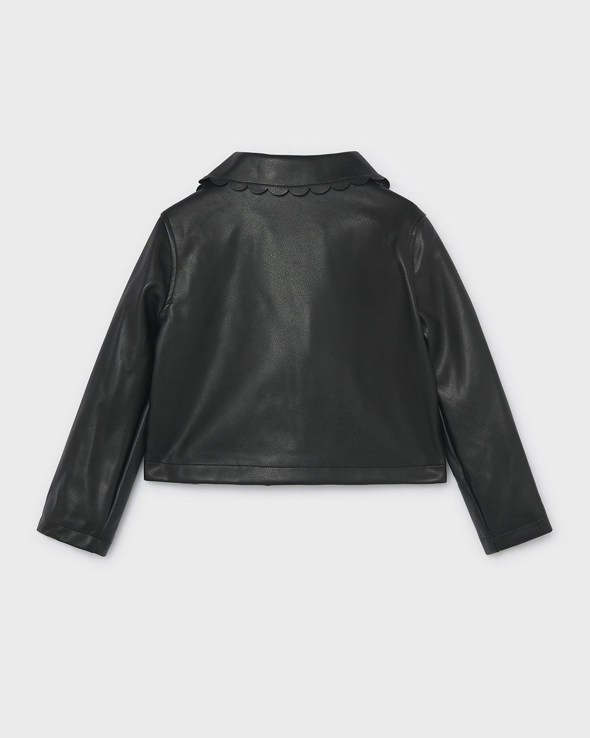 Mayoral Girls Faux Leather Jacket