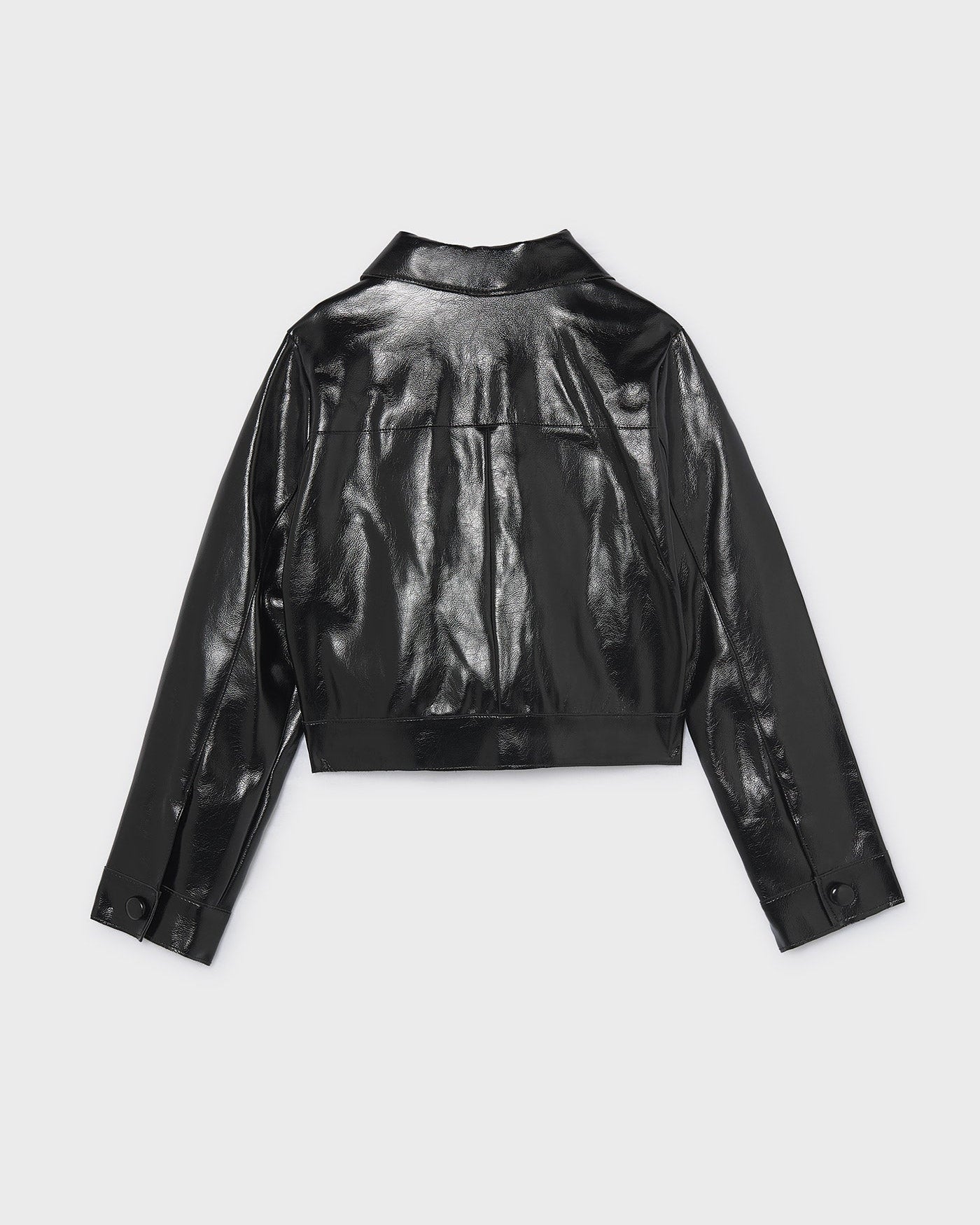 Mayoral Girls Patent Leather Jacket