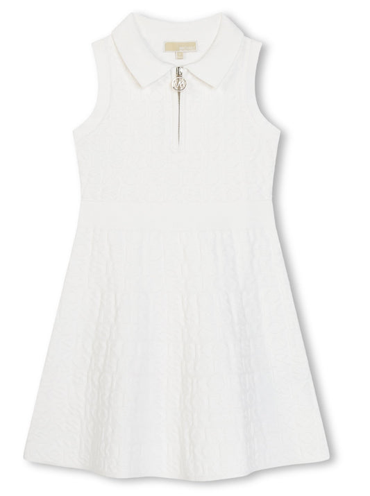 Michael Kors White Sleeveless Knit Dress _ R30014-117