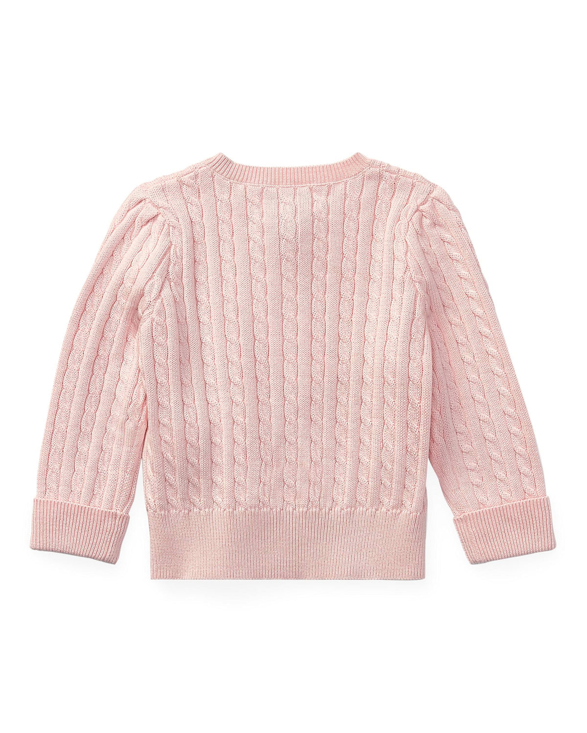 Ralph Lauren Baby Girls Cotton Cable-Knit Cardigan