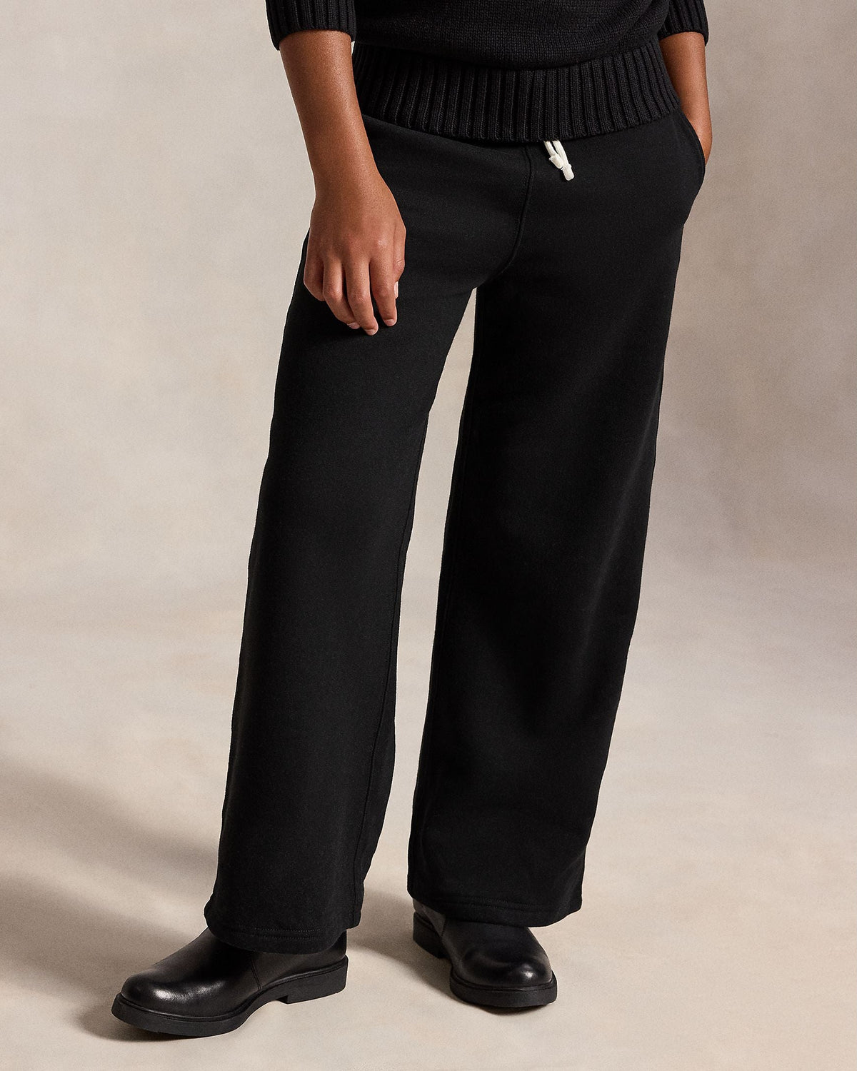 Ralph Lauren Girls Wide Leg Sweatpants