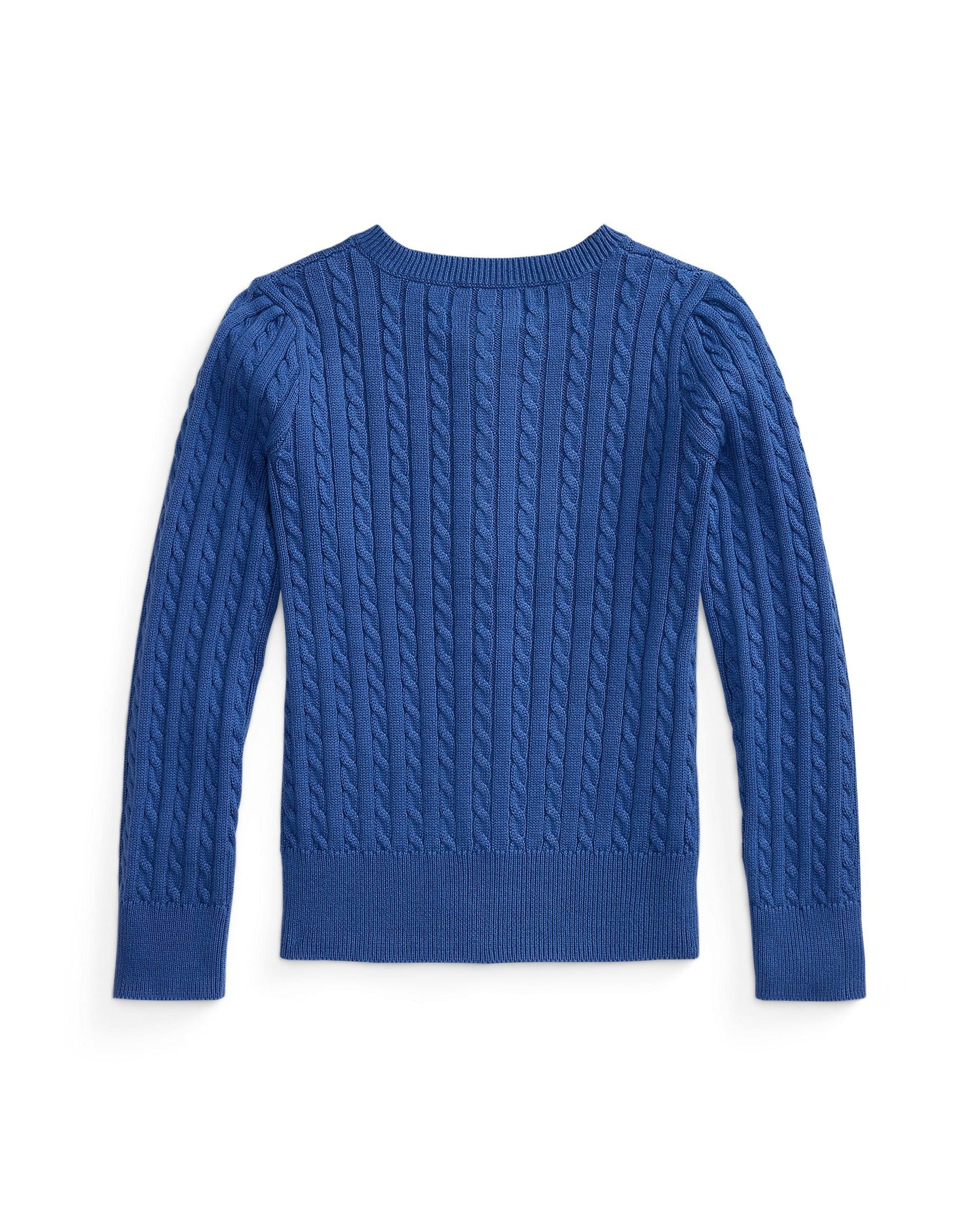 Ralph Lauren Mini Girls Cable-Knit Cotton Cardigan