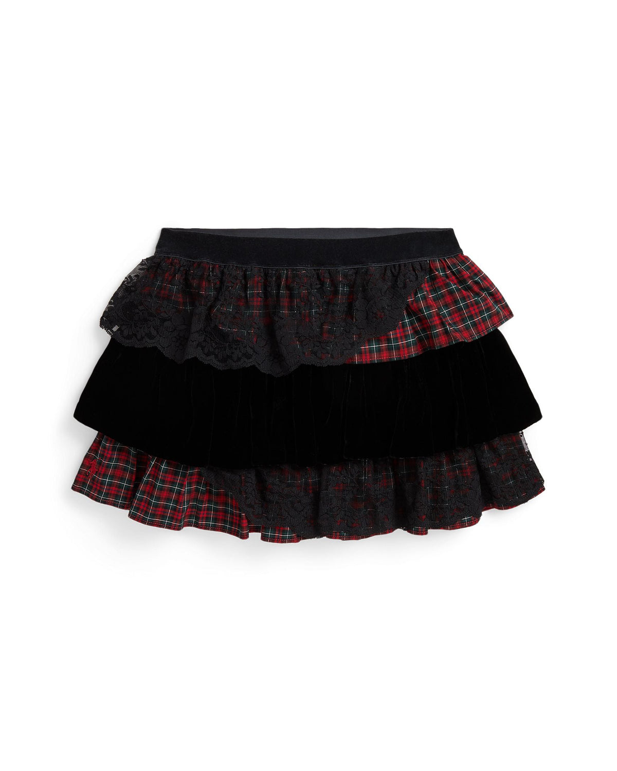 Ralph Lauren Mini Girls Woven Lace Detail Skirt