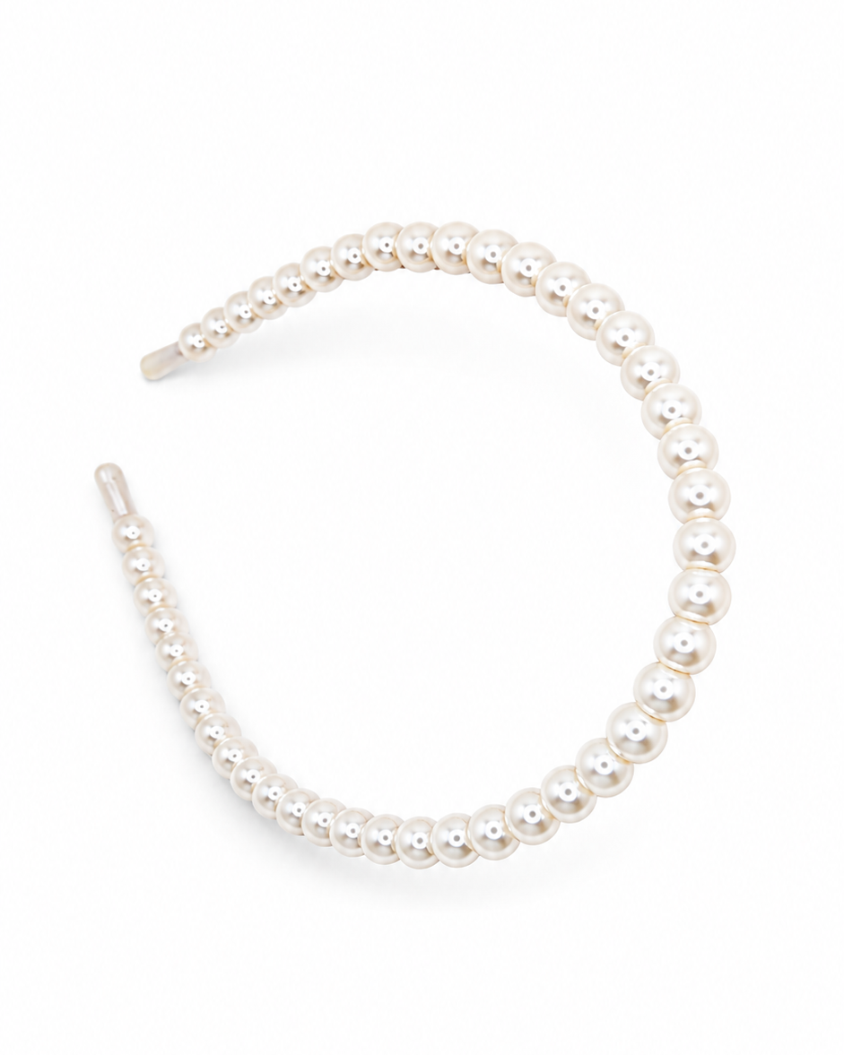 Rosie Faux Medium Pearl Headband