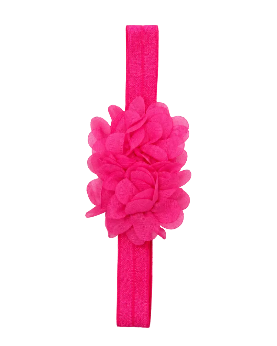 Rosie Floral Nylon Baby Headband
