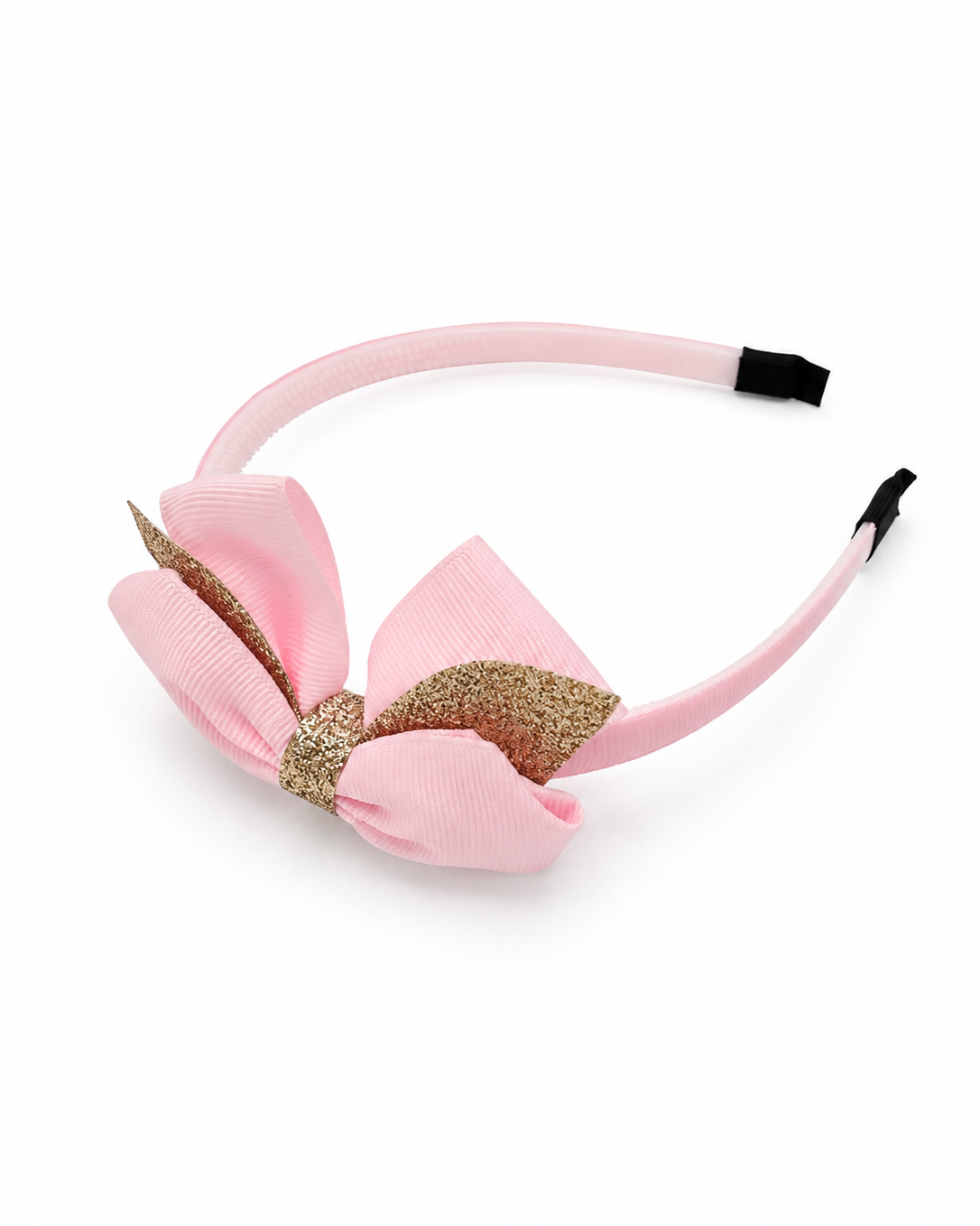 Rosie Glitter Bow Headband