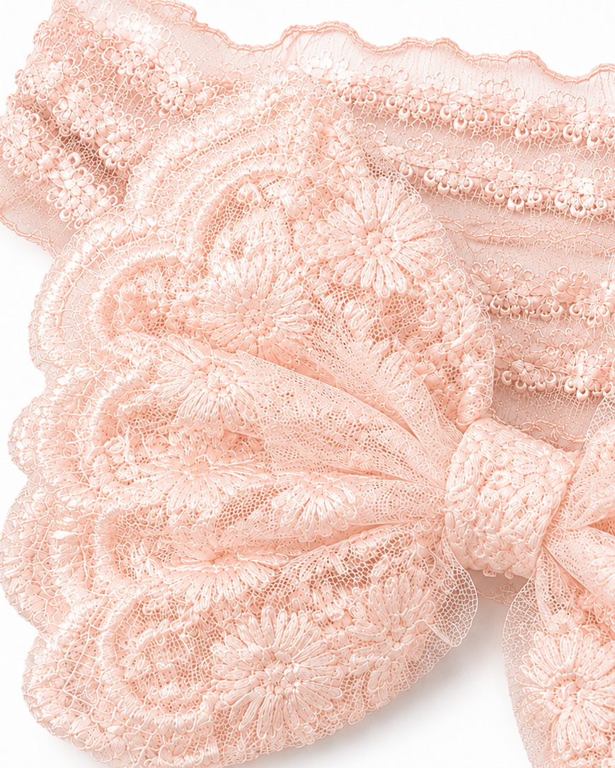 Rosie Lace Bow Headband