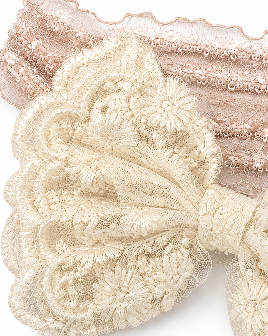 Rosie Lace Bow Headband