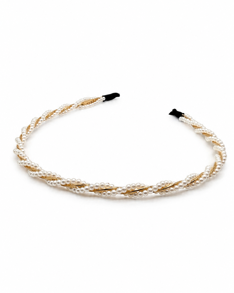 Rosie Pearl Detail Thin Headband