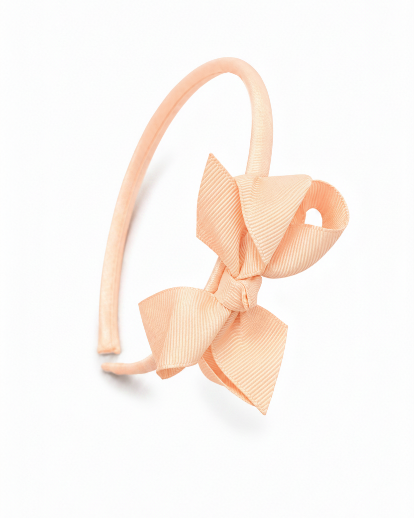 Rosie Satin Bow Headband