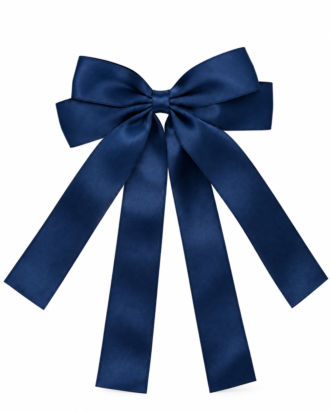 Rosie Satin Ribbon Bow Hair Clip