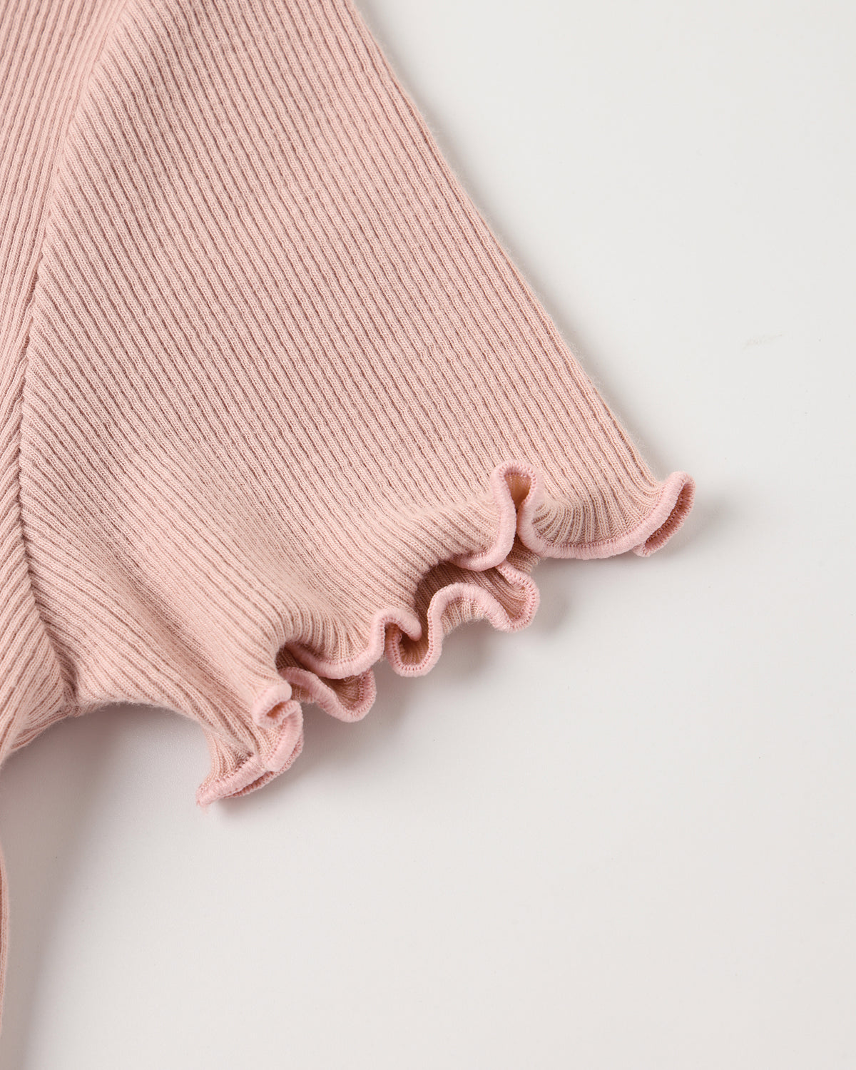 Rylee + Cru Girls Ribbed Basic Tee
