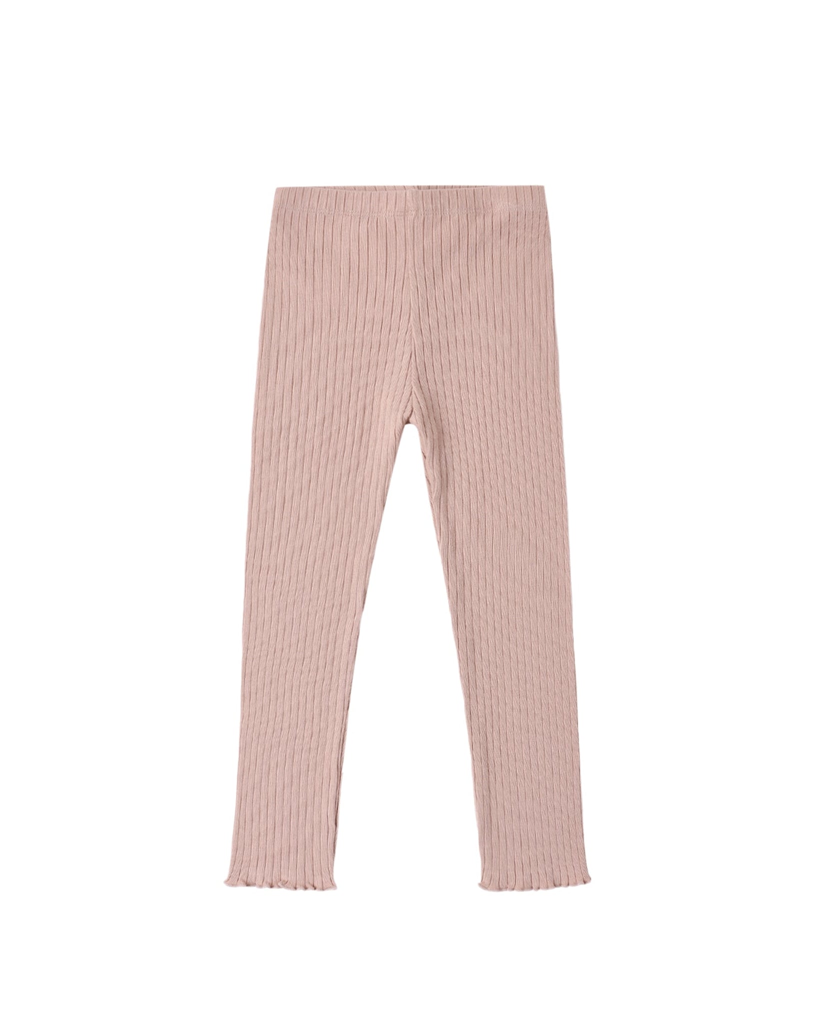 Rylee + Cru Girls Wide Ribbed Leggings