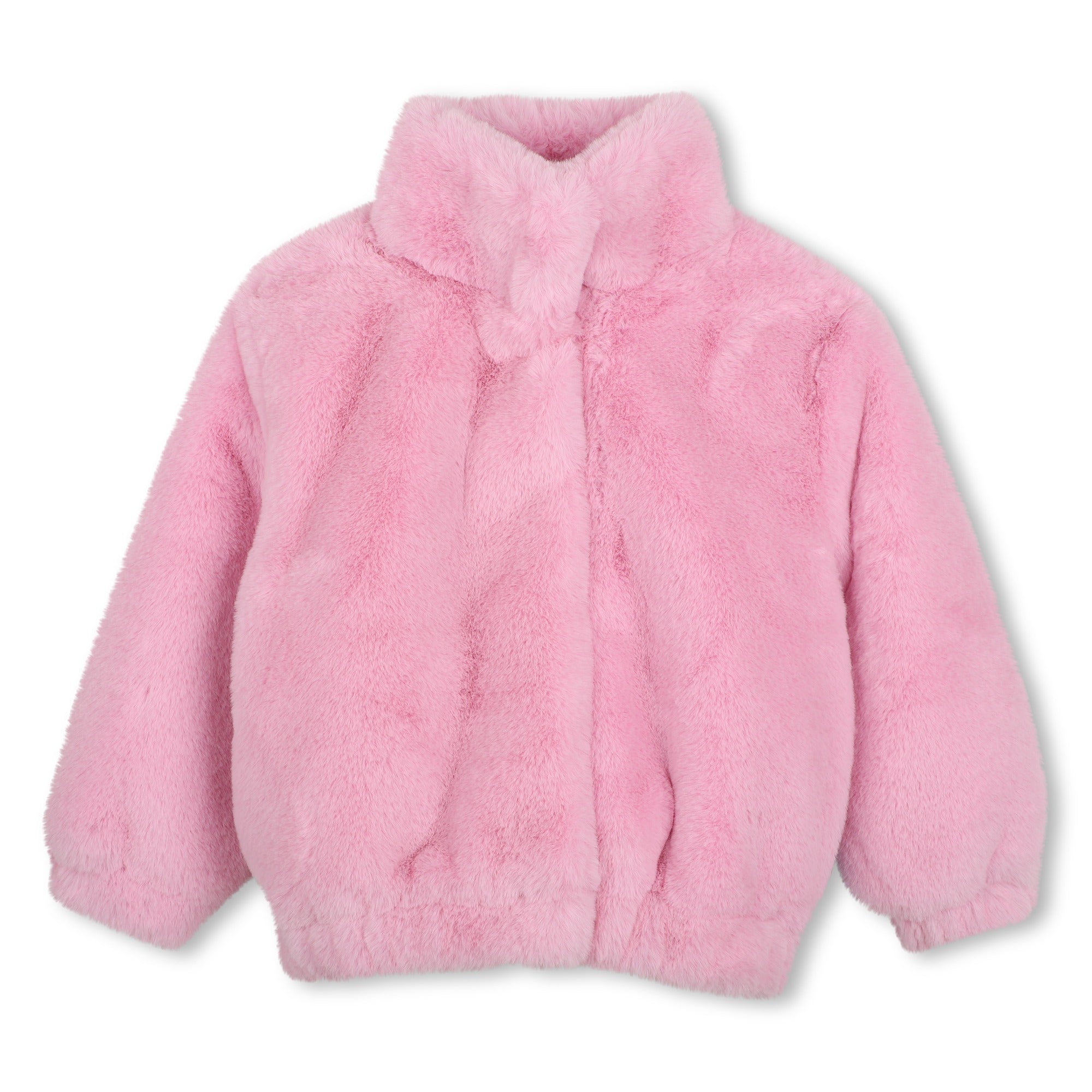 Billieblush Girls Faux Fur Coat