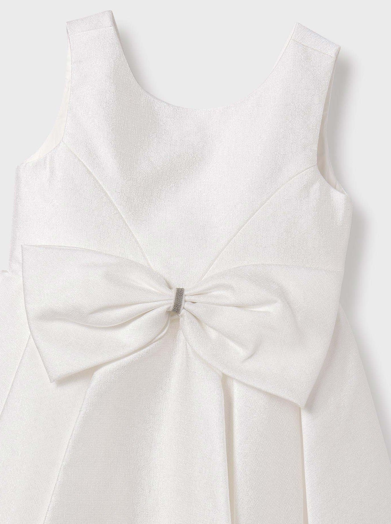 Abel & Lula White Satin Dress - NorthGirls