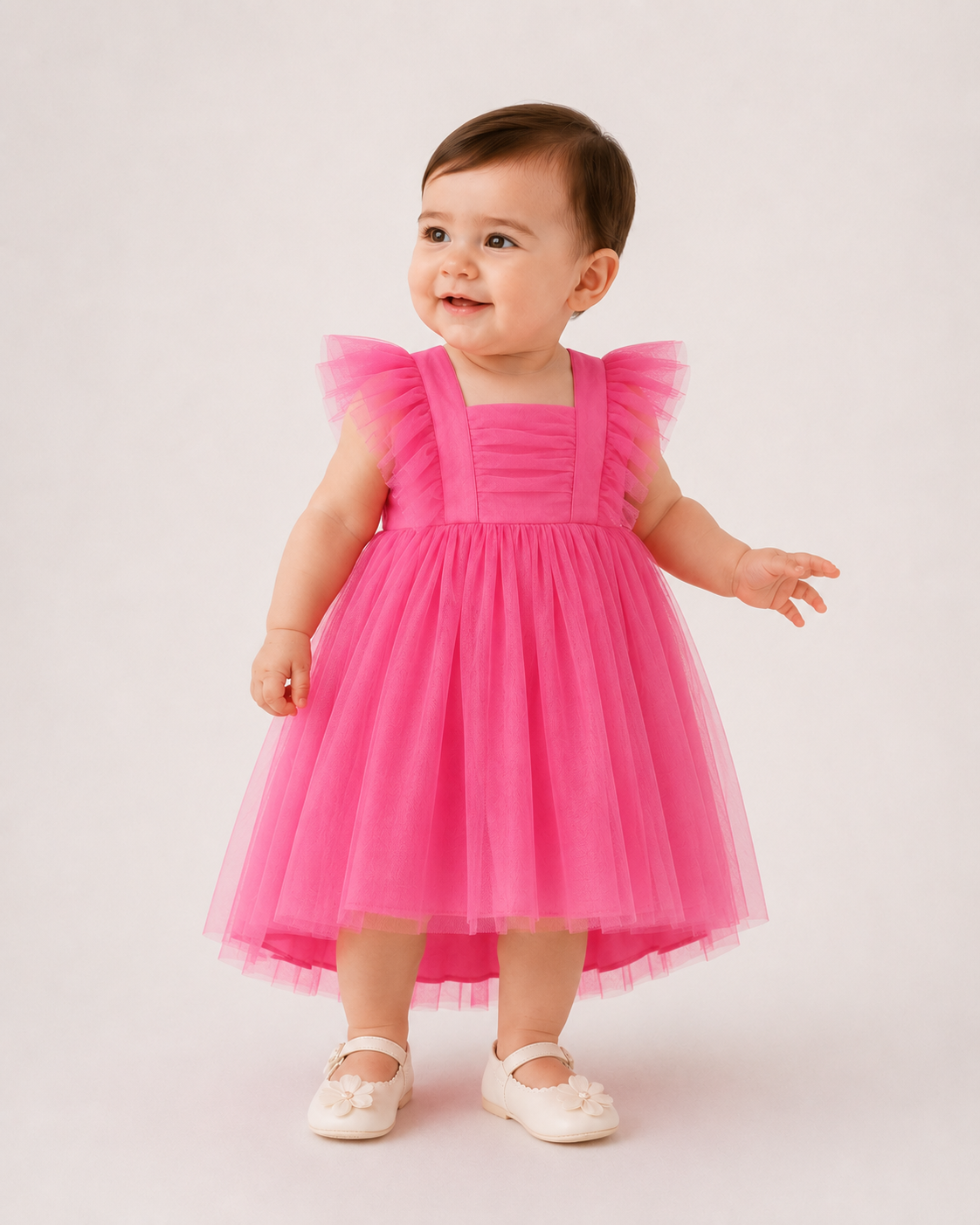 Abel & Lula Baby Girls Tulle Dress_ 5012