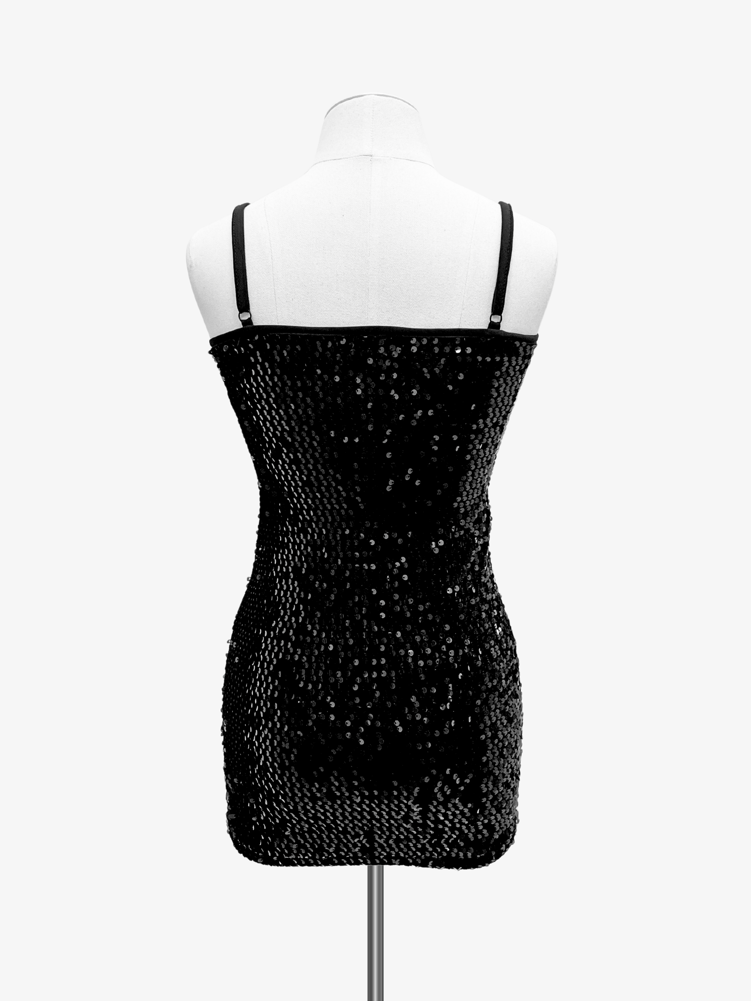 Cheryl Kids Sequin Spaghetti Strap Fitted Dresses - NorthGirls
