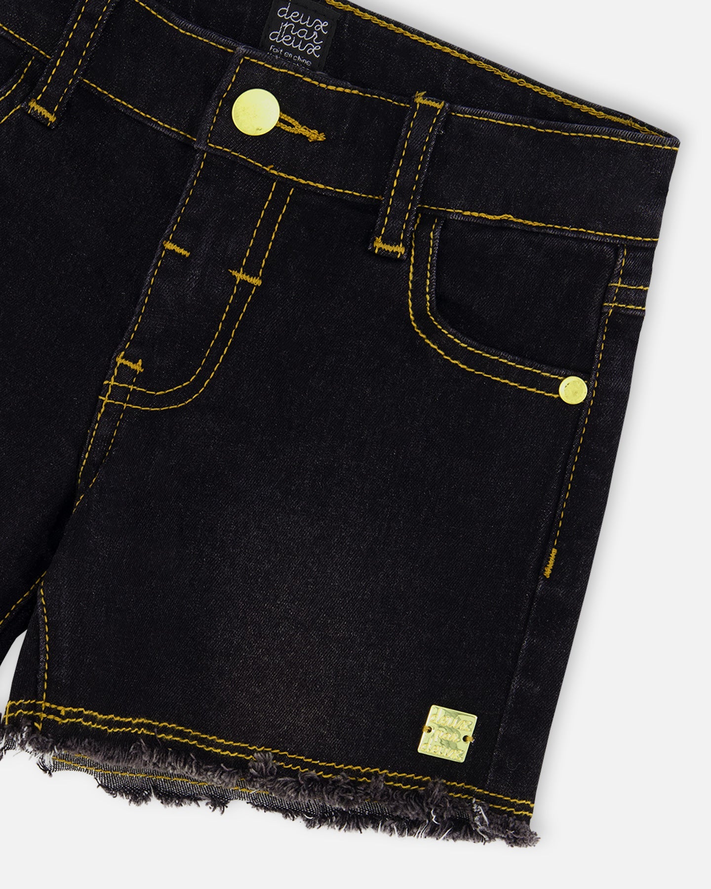 Deux Par Deux Girls Jean Shorts_ G30L26 - NorthGirls