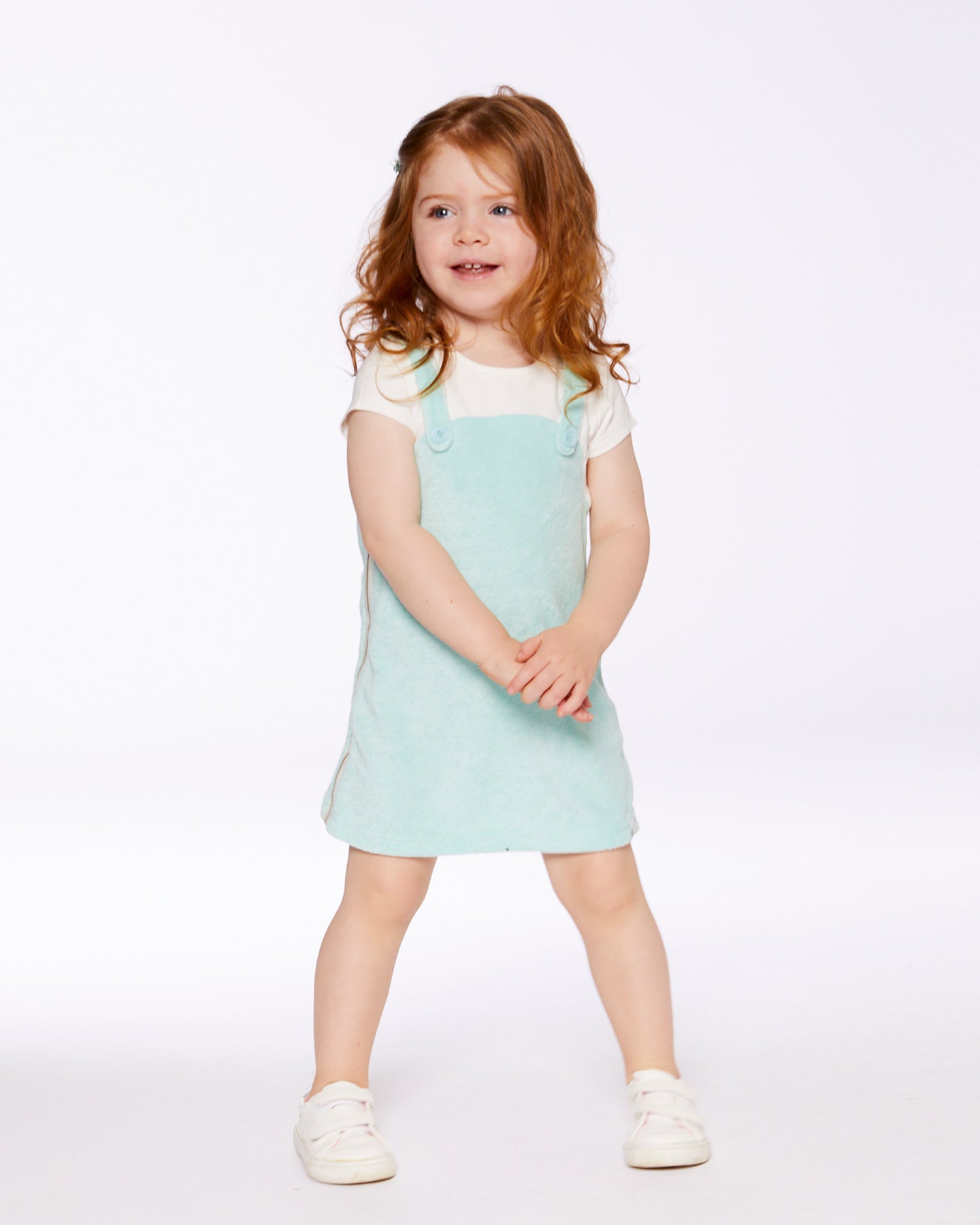 Deux Par Deux Terry Cloth Dress_ G30F89 - NorthGirls