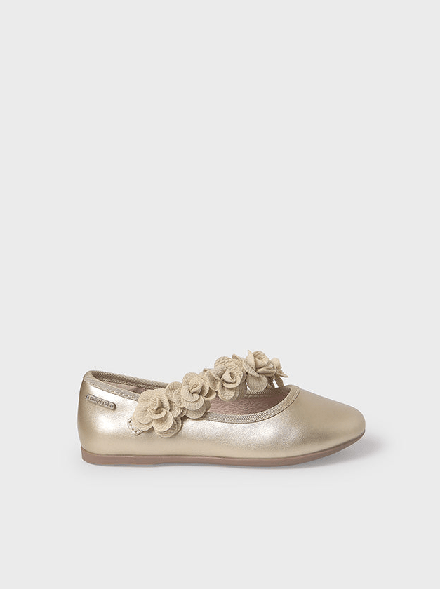 Girls Floral Ballet Flats - NorthGirls