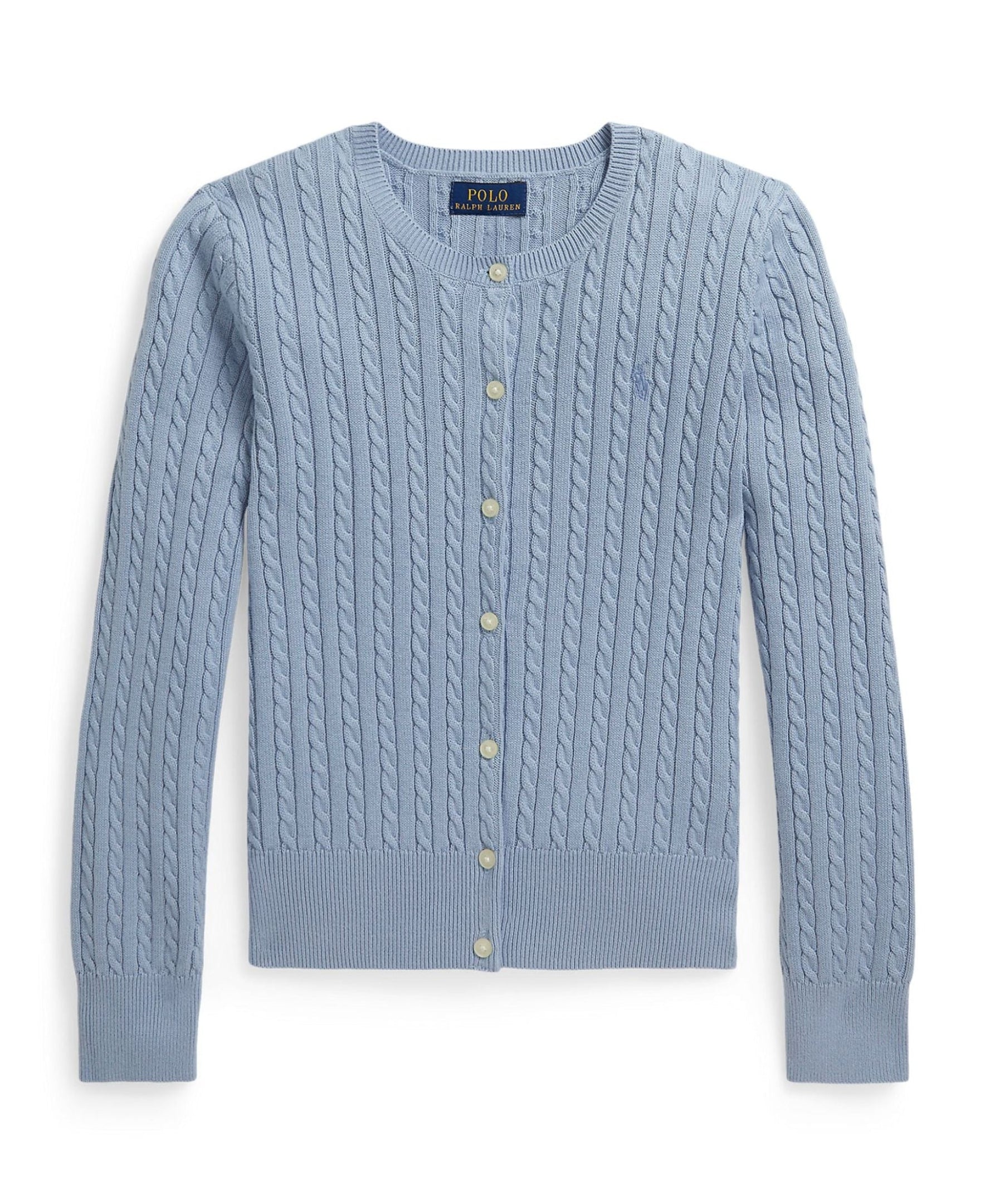 Ralph Lauren Mini Girls Cable Knit Cardigan
