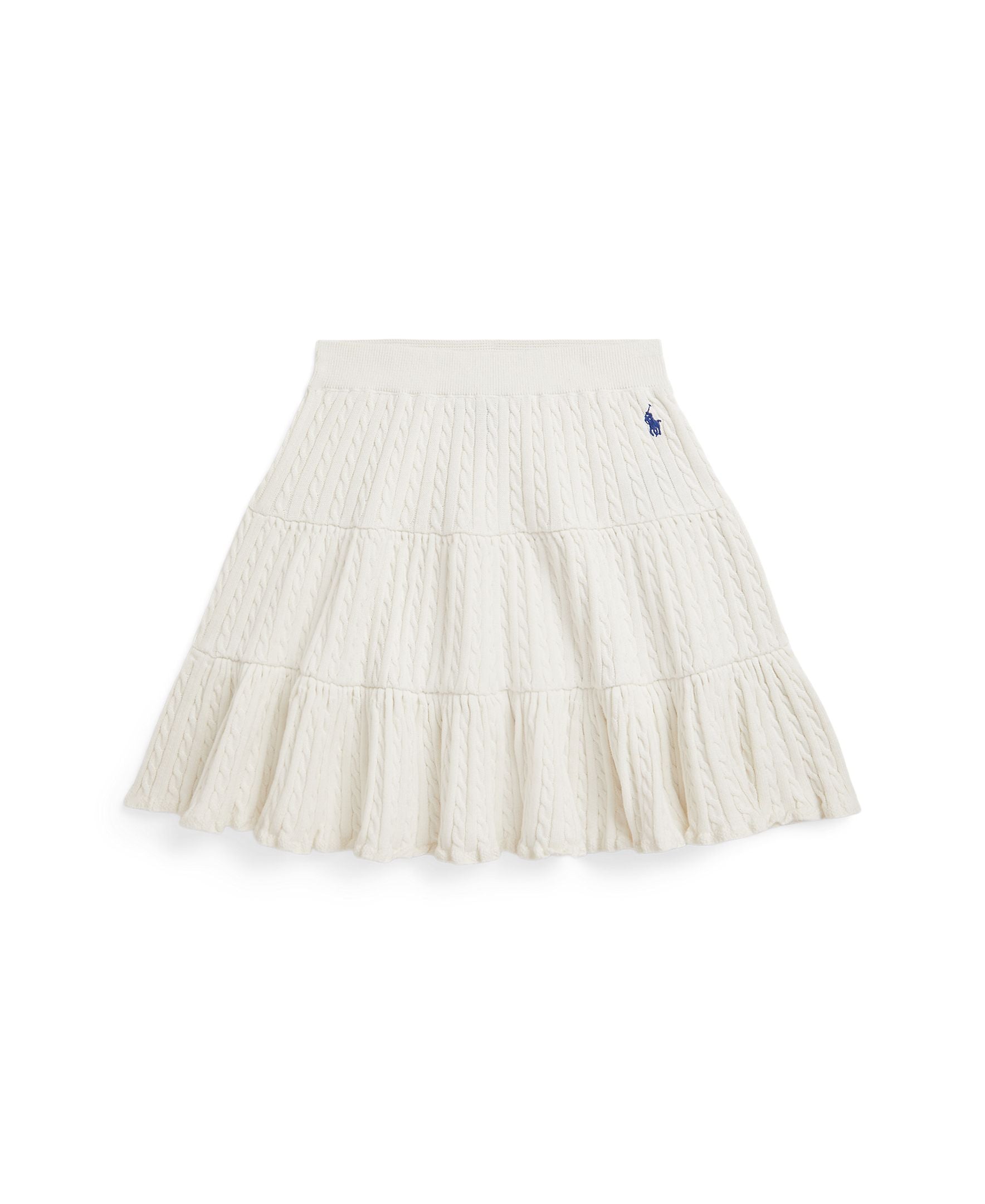 Ralph Lauren Girls Cotton White Sweater Skirt _ 313A11251003