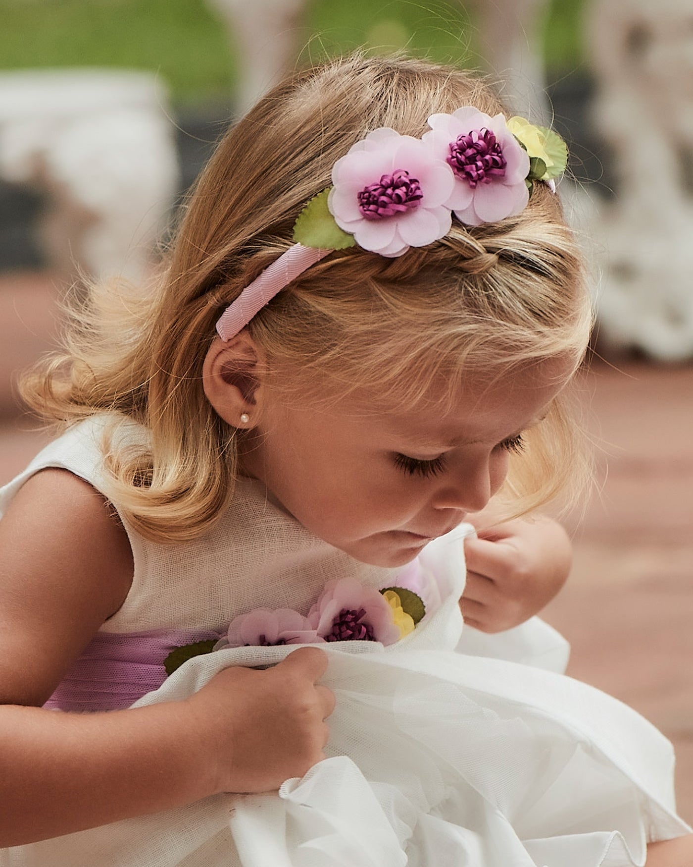 Mayoral Baby Girls Flowers Headband_ 10888 - NorthGirls
