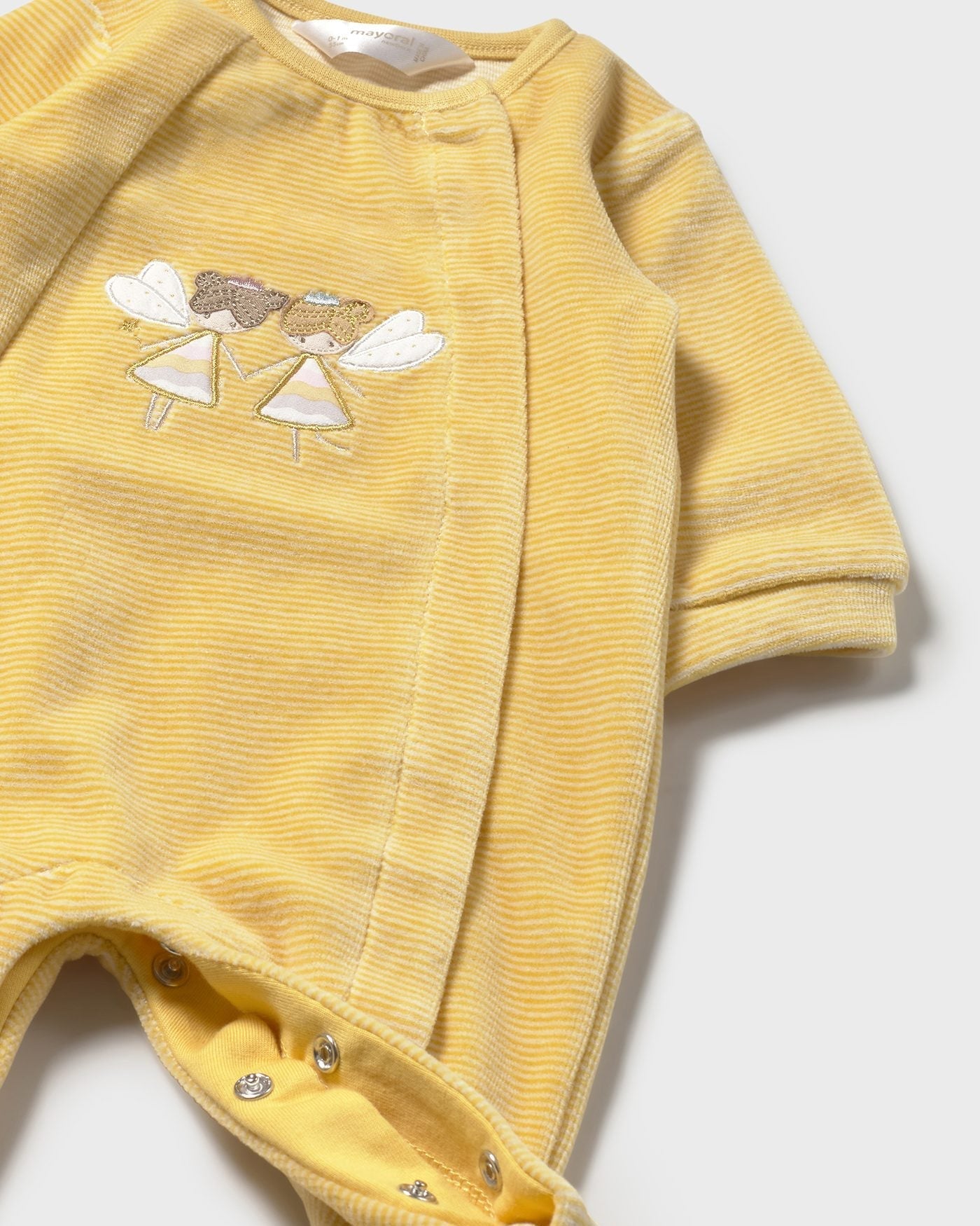 Mayoral Baby Girls Velour Onesie_ 2704 - NorthGirls